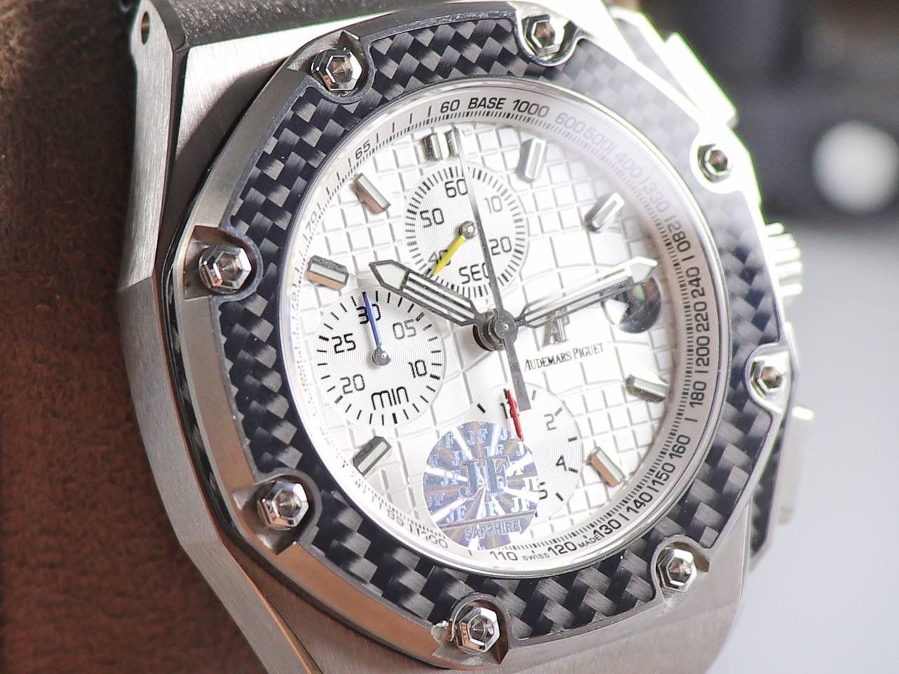 A P蒙托亚系列 精钢表壳 碳纤维圈口 搭载复刻原版爱彼CaL．2840全自动计时机芯 市面最强版本🔥