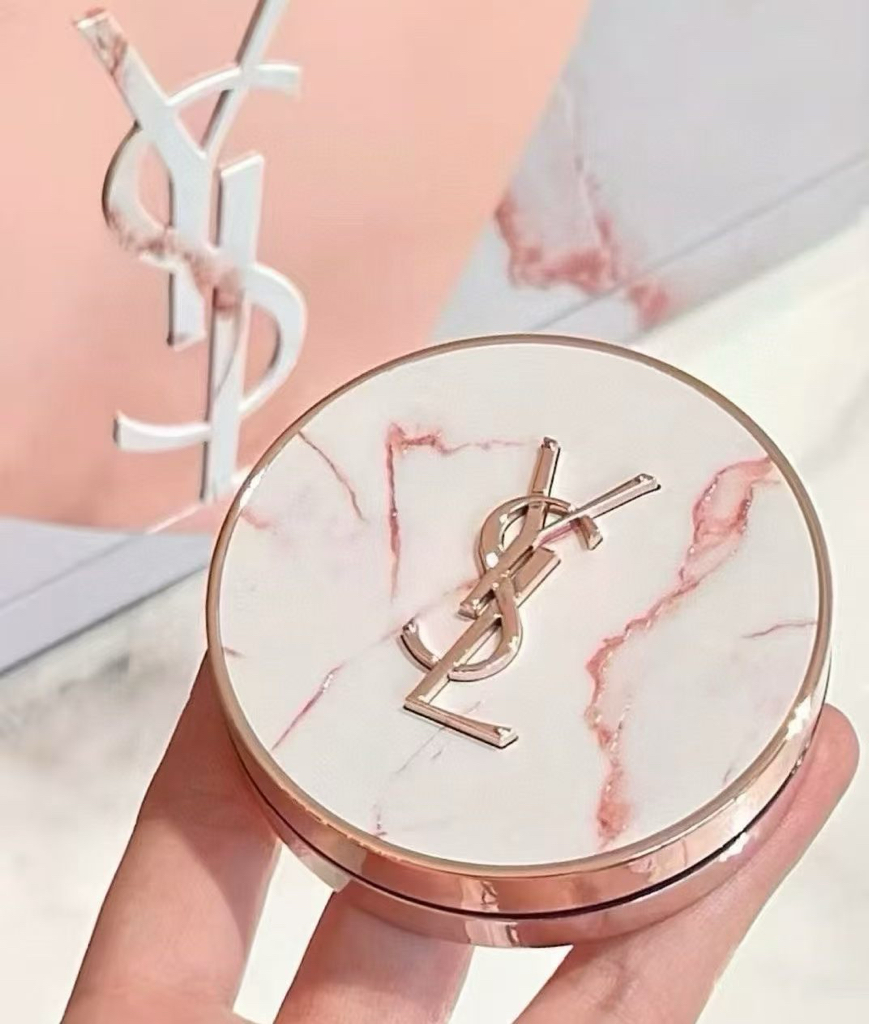 Ysl 聖羅蘭 粉氣墊 皮革 明彩輕透亮肌氣墊粉底 TOUCHE ÉCLAT GLOW-PACT CUSHION 