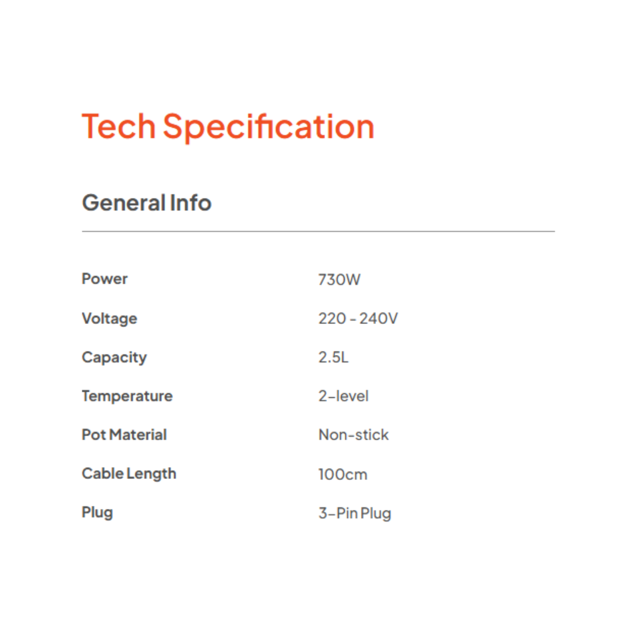 Russell Taylors 2.5L Multi Cooker (MC25)