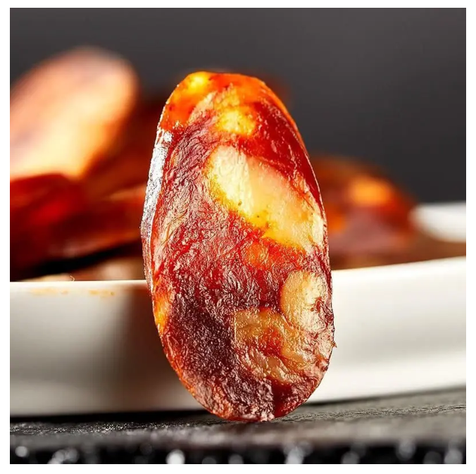 山姆會員商店 - 王家渡 川味黑豬臘腸 600g(鹹鮮風味4根,麻辣 風味4根) 平行進口 (此日期前最佳：2025.07.02)