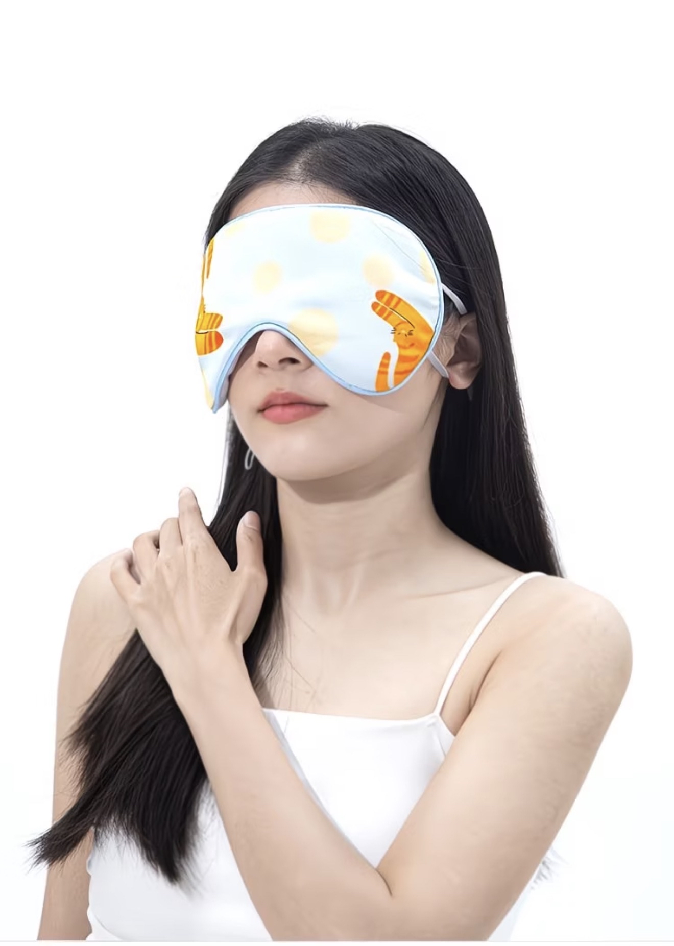 Caaaat Series Silk Eye Mask 