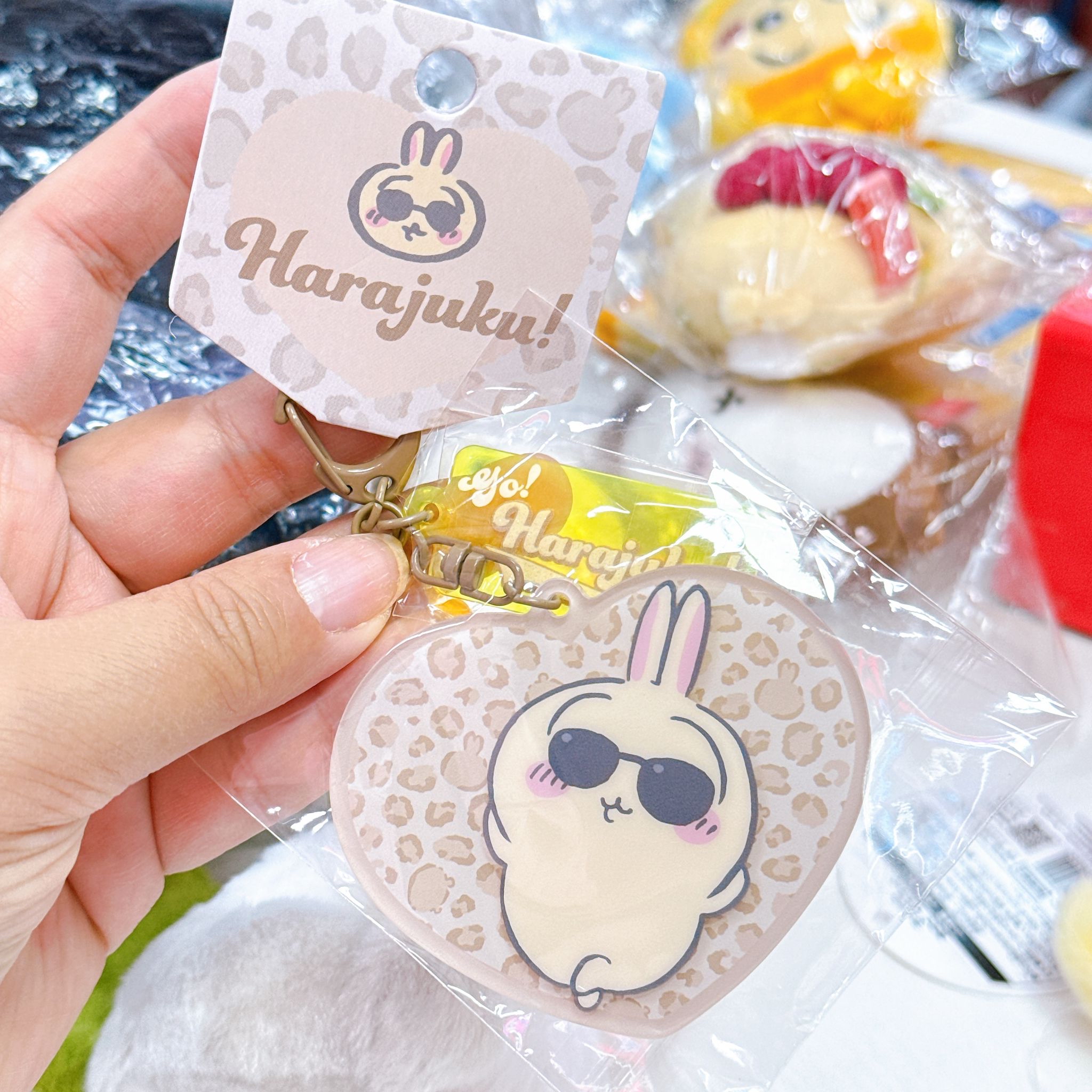 日本直送日本版chiikawa原宿限定 兔兔掛飾