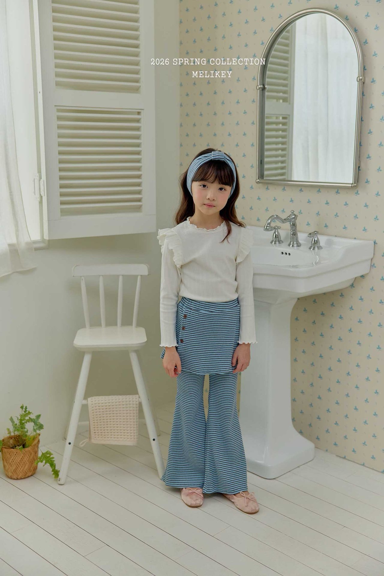 Ruffle Top / 橫間裙褲 / 橫間 Hairband