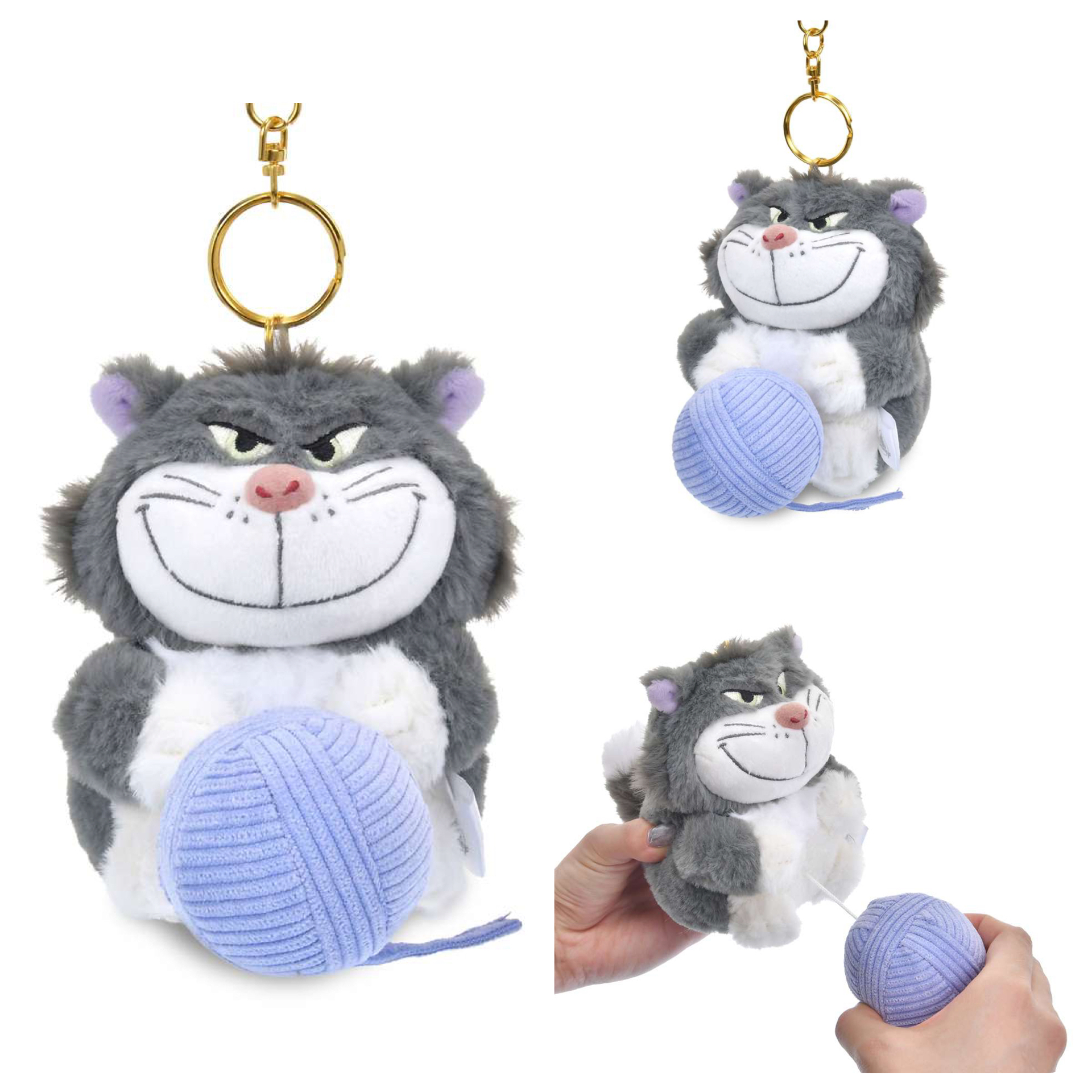 日本預訂📍日本迪士尼貓貓拉拉毛線球公仔吊飾 3/2日本開售