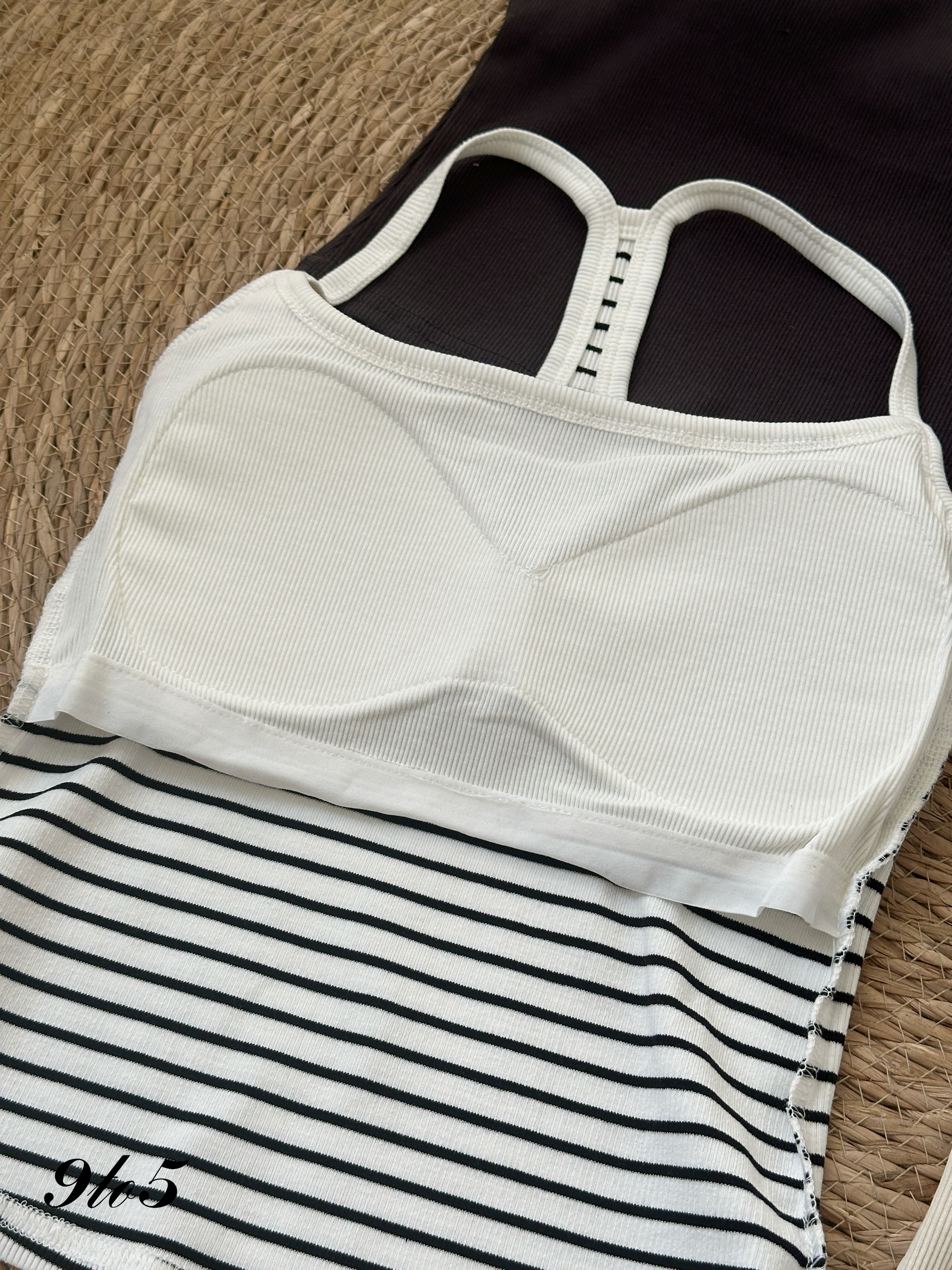 T4206 Halter Neck Bra Top - 4 Colors 