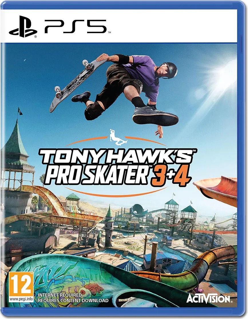 PS5  東尼職業滑板 3+4 / Tony Hawk’s Pro Skater 3+4 英/日文  (英文封面) PS5-2628