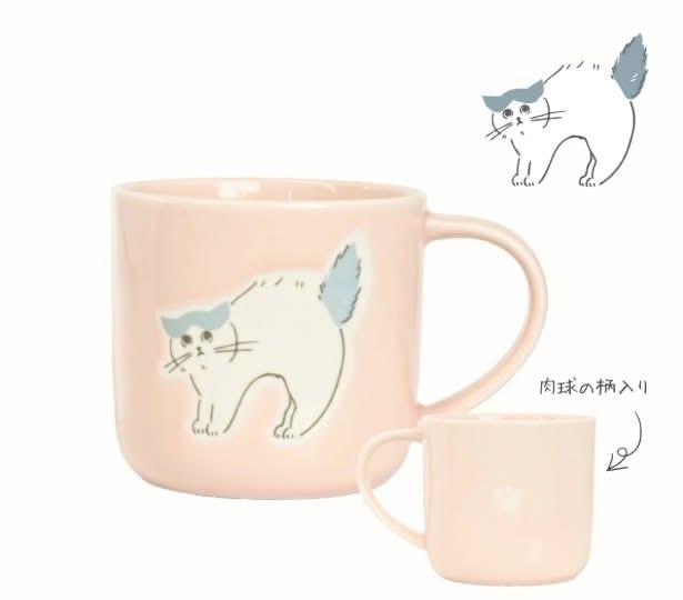 日本製 柔和貓咪馬克杯