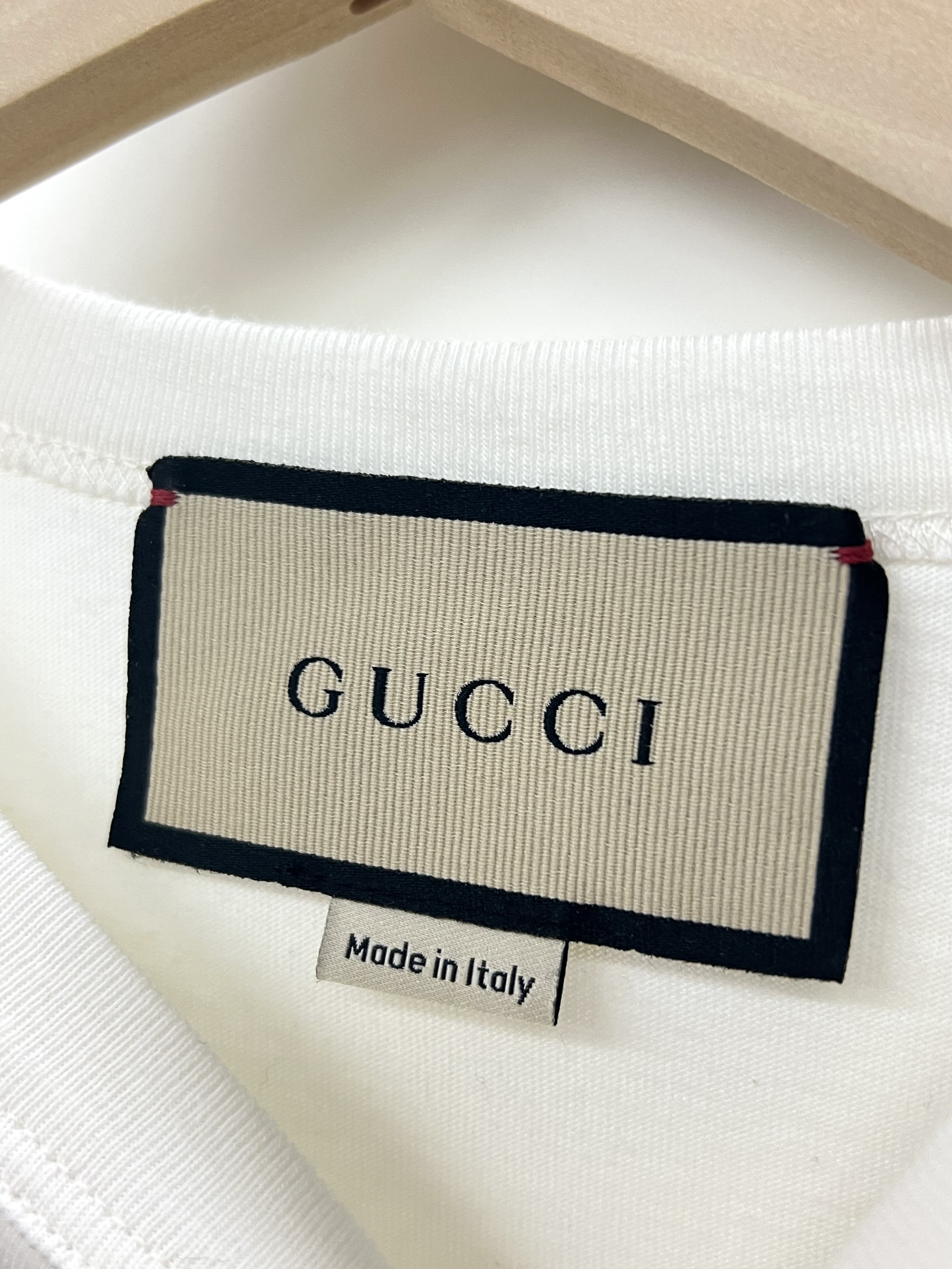Pre-Owned GUCCI Embroidered cotton-jersey T-shirt / Product Code: 26040708