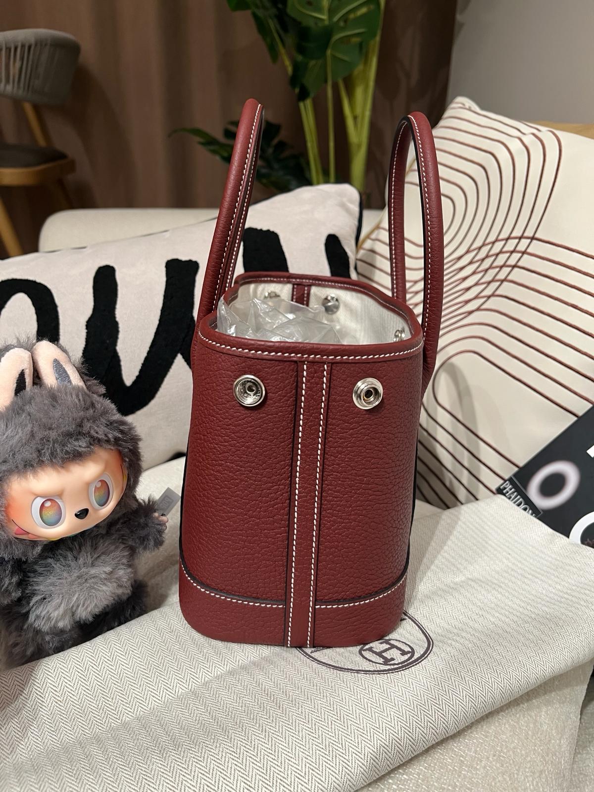 全新 Hermes Mini Garden Party Stamp W 100%Authentic, 全新Brand New ✅收據✅Dust bag✅Box