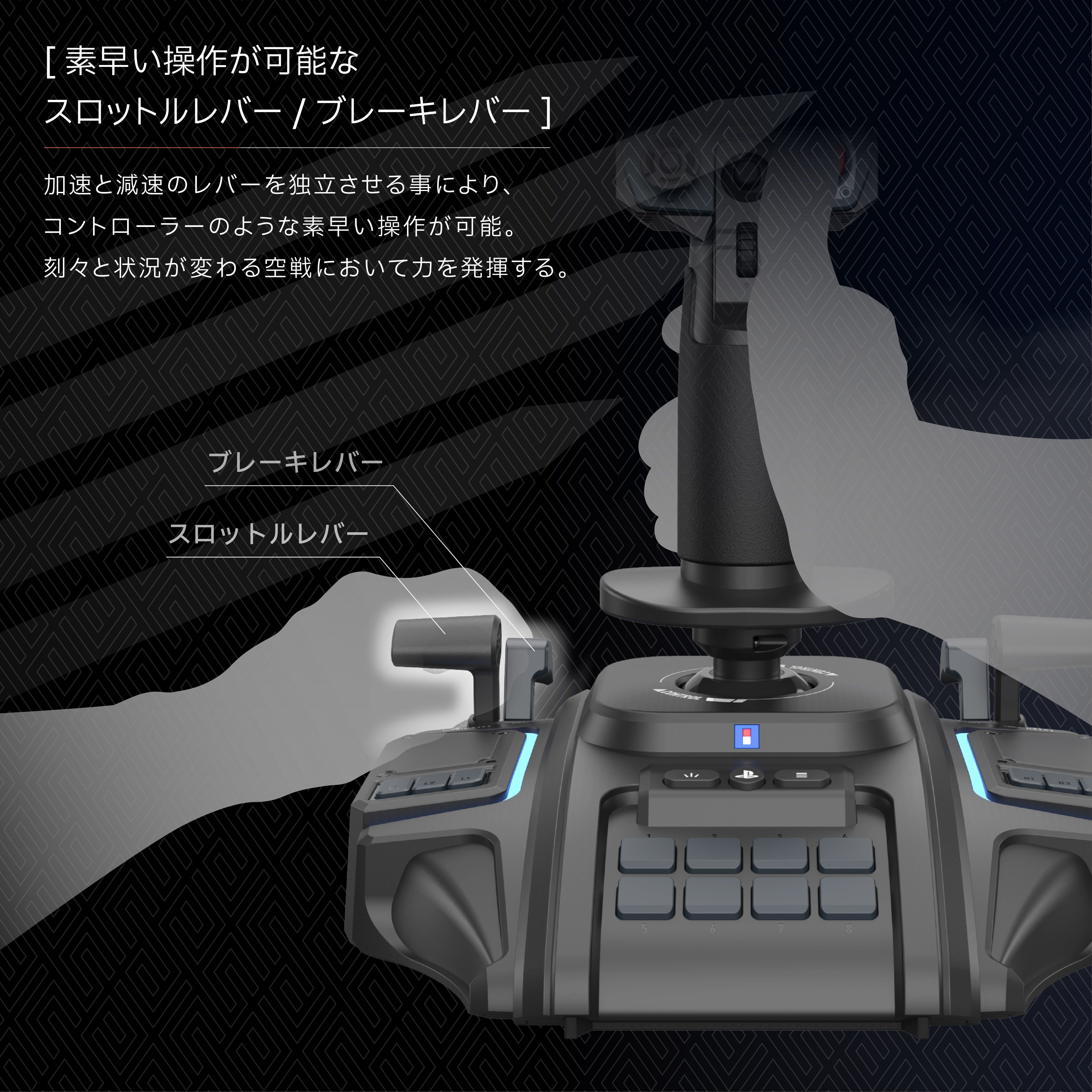 [現貨] [行版] HORI 空戰奇兵8 希孚之翼 飛行搖桿   