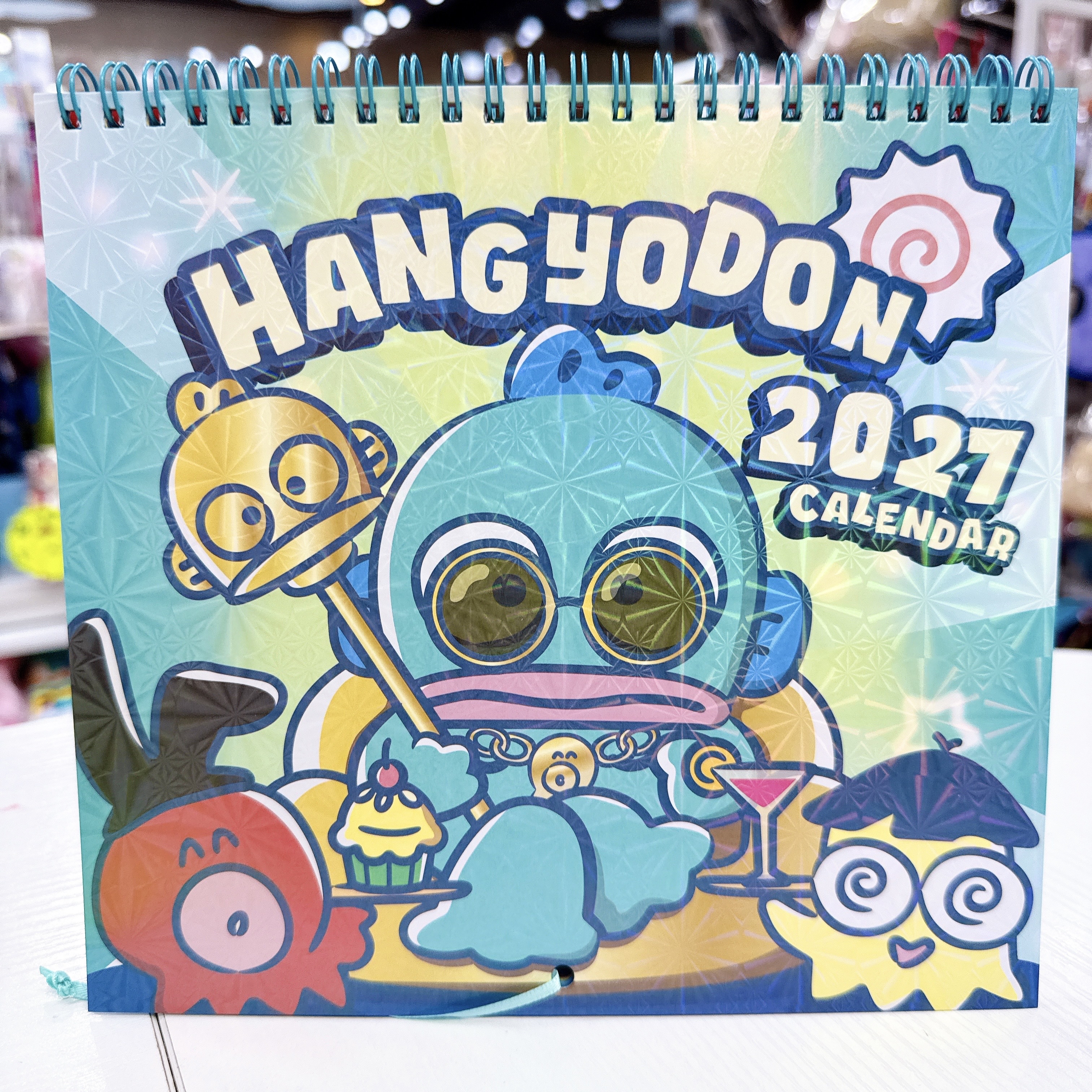 原裝行貨Sanrio 2027年 掛曆 香港假期農曆對照