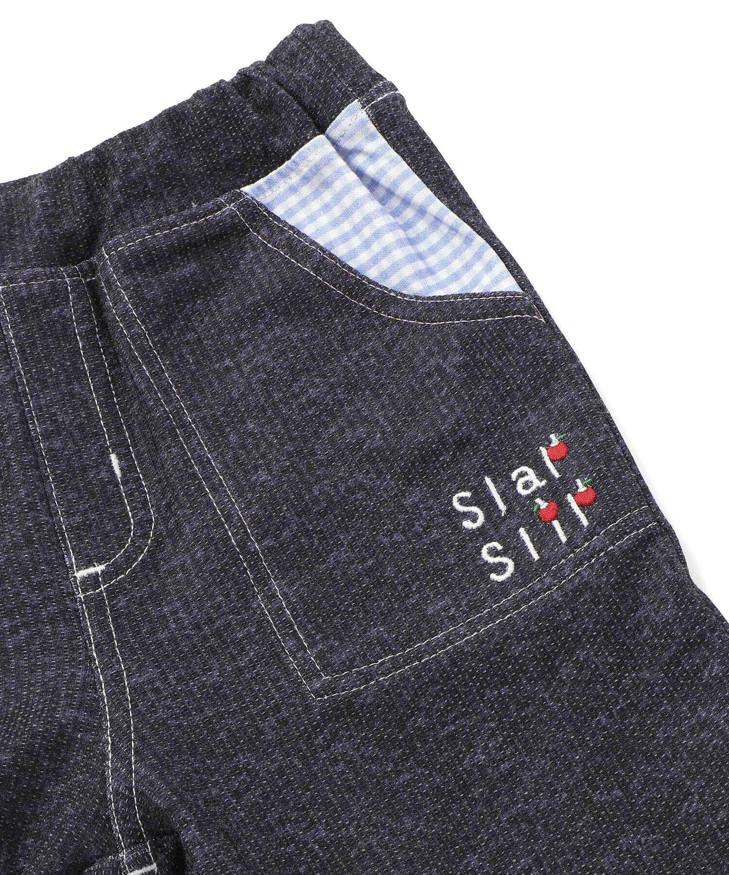 🆕【⭐訂購⭐】  日本直送🌀蘋果口袋 格紋捲邊褲腳 七分褲［2款選］🌀[ELDA-0028][260503]