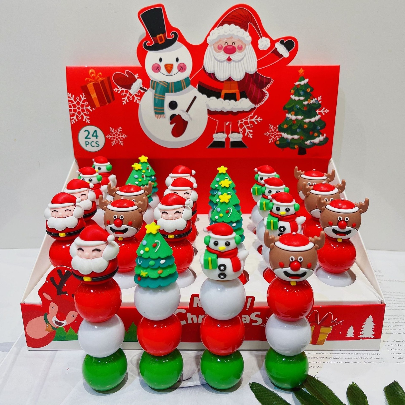 聖誕創意樂趣文具套裝 -1件- 現貨