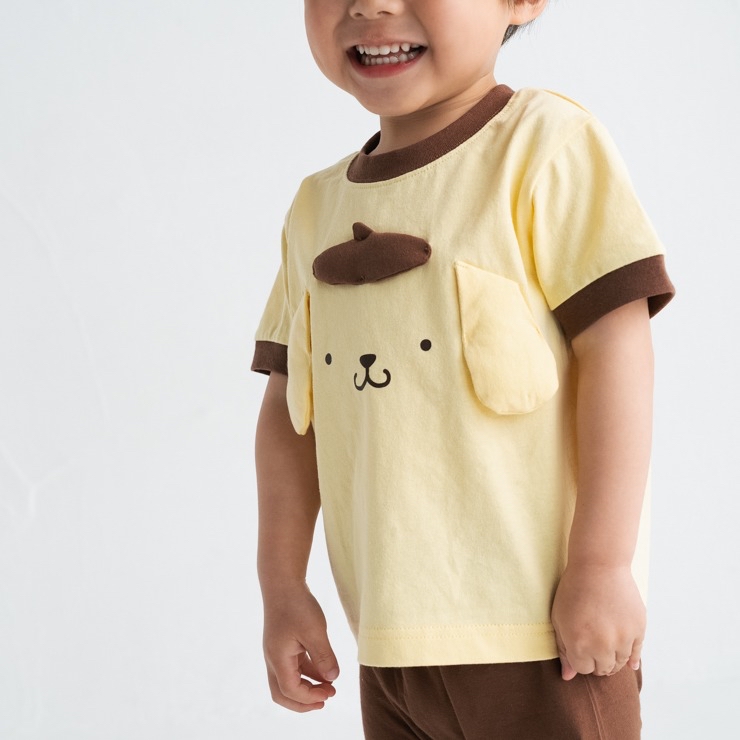 🇯🇵限量預訂 日本直送🇯🇵Sanrio 布甸狗立體面部短袖T恤