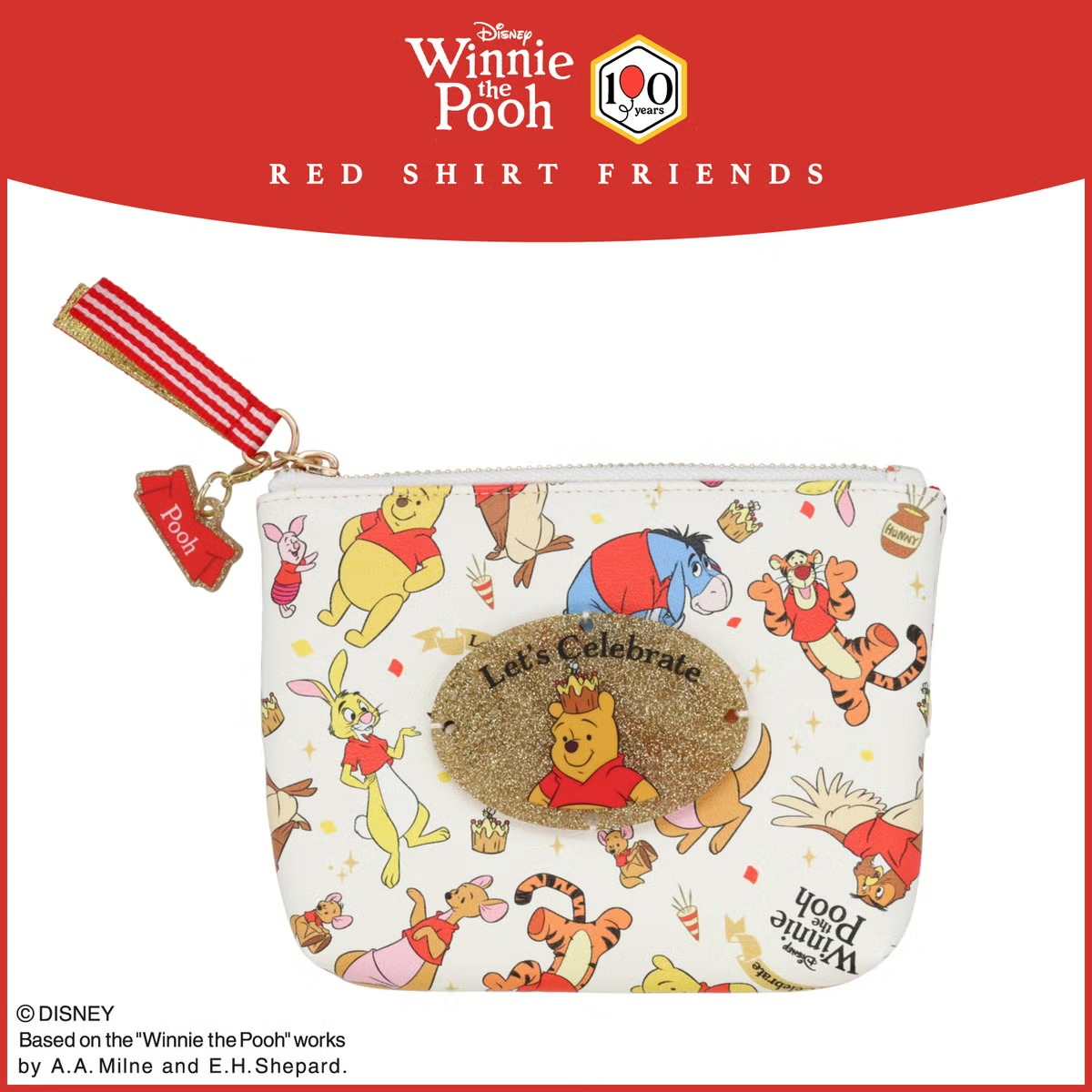 🌸 【預訂】Red Shirt Friends Series-Tissue Pouch