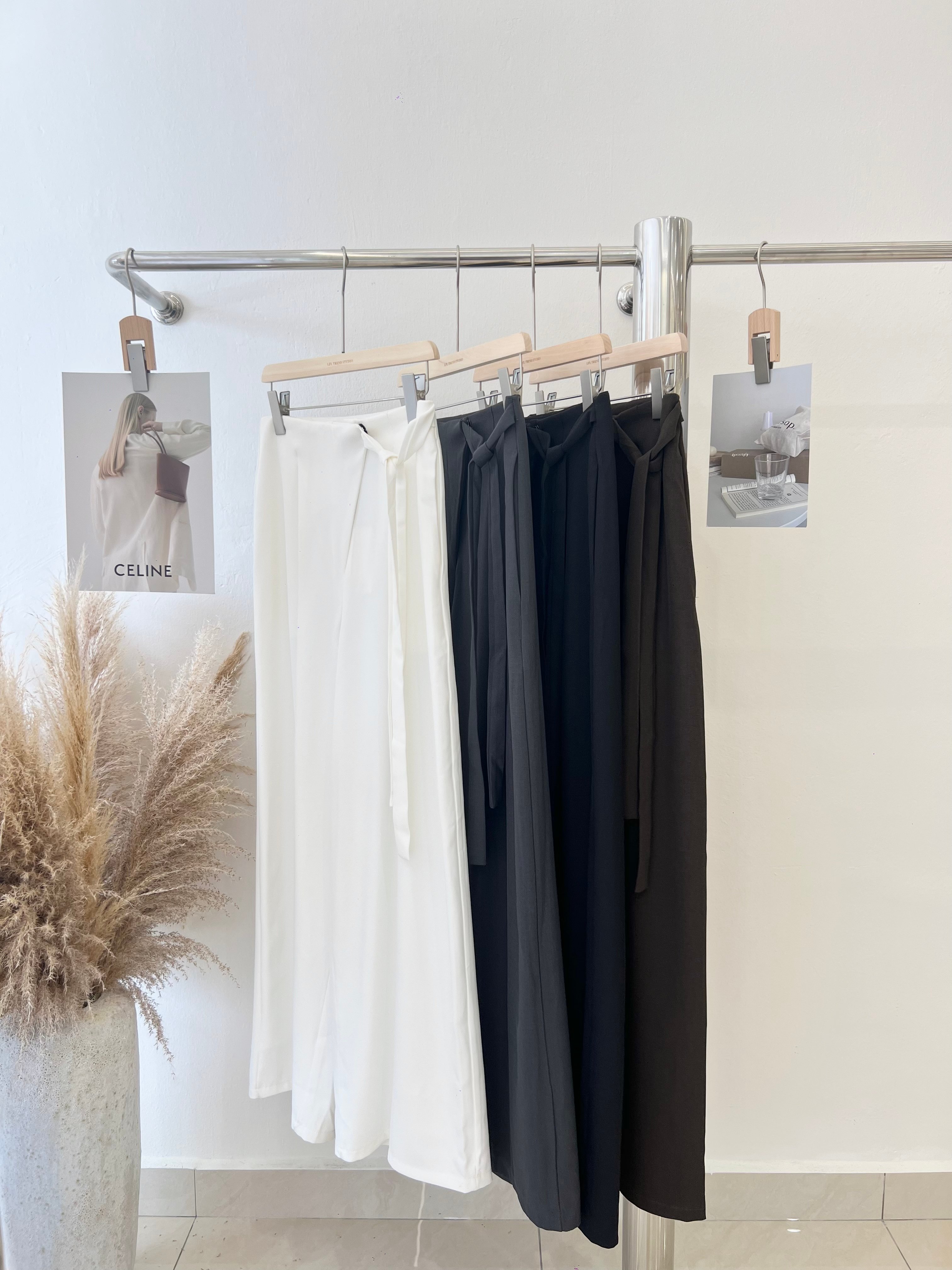 7012 高腰显瘦西装长裤