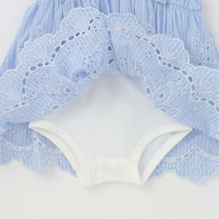 🇯🇵預訂 日本直送🇯🇵Petit Main四色蕾絲荷葉邊短袖包屁裙