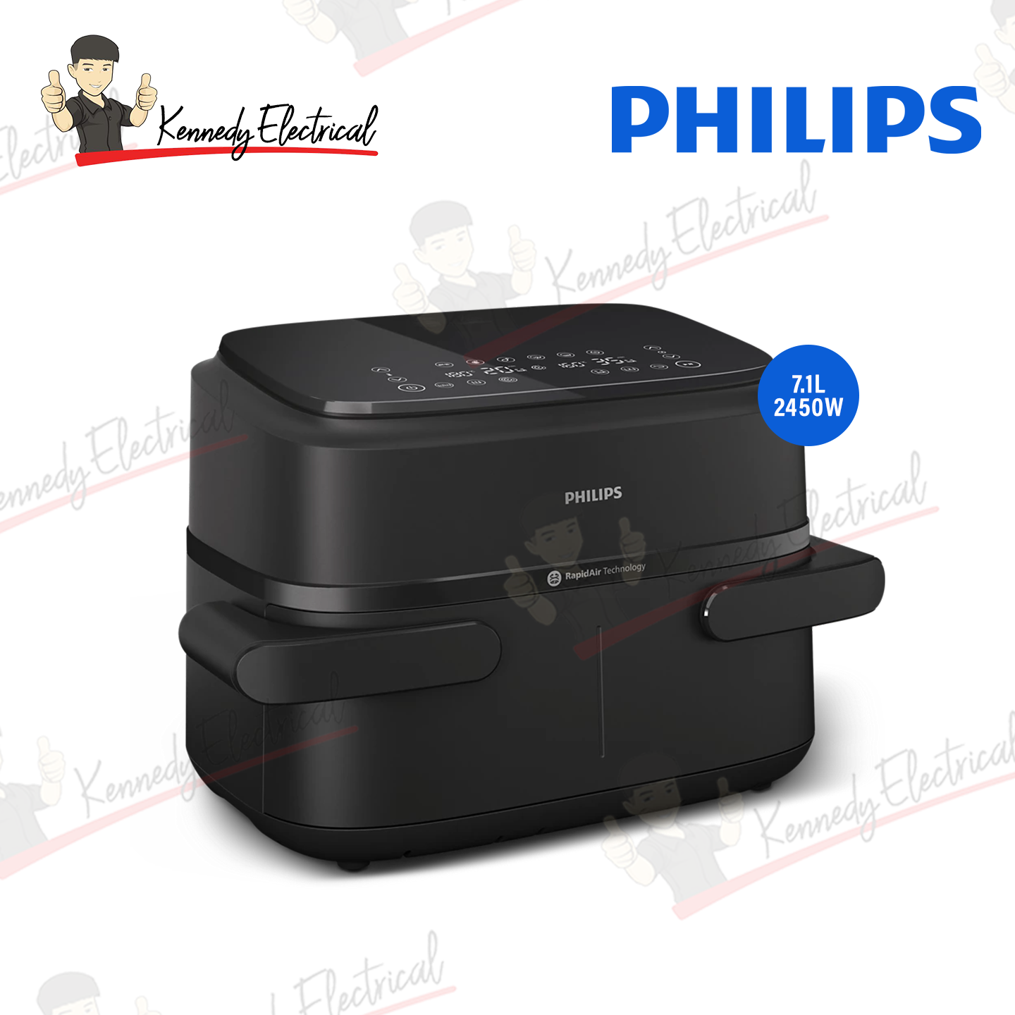 Philips Air Fryer Dual Basket c/w Free HD9926 NA150/09