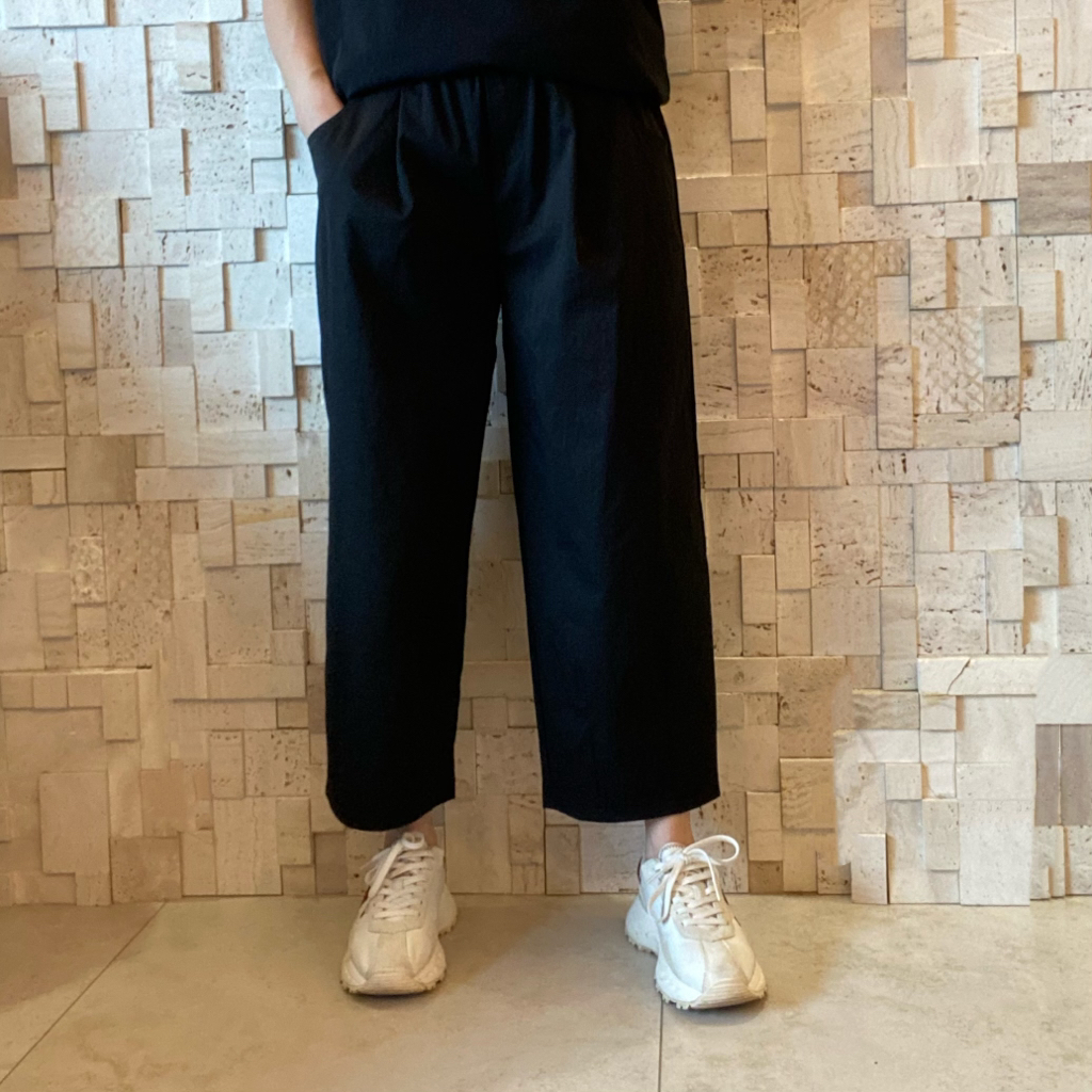 B00562 滑身百搭闊腳褲♨️