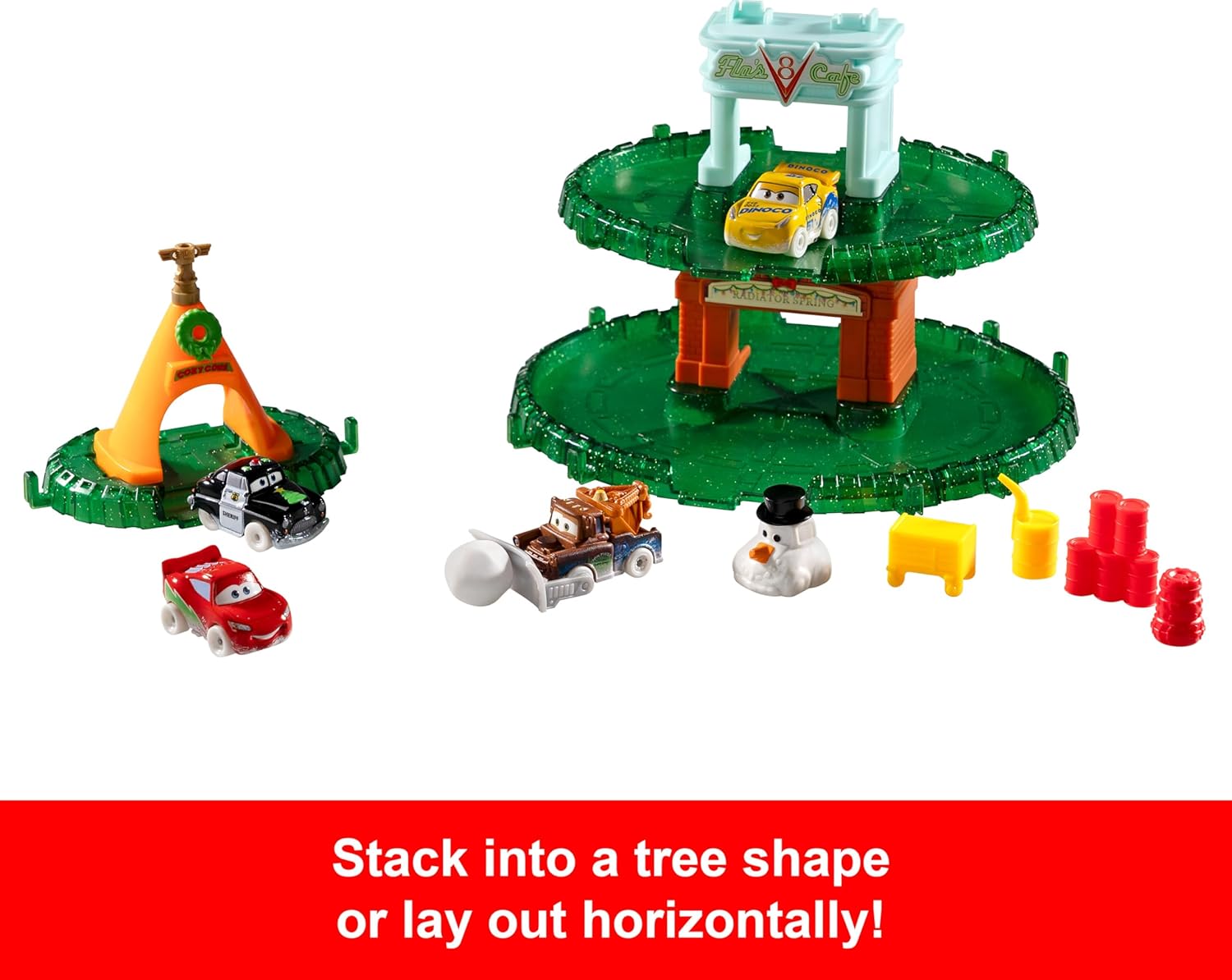 Disney Cars 反斗車王聖誕倒數日曆玩具 24件套裝 兒童驚喜禮物 Advent Calendar 玩具 Cars迷你車 Vbuy