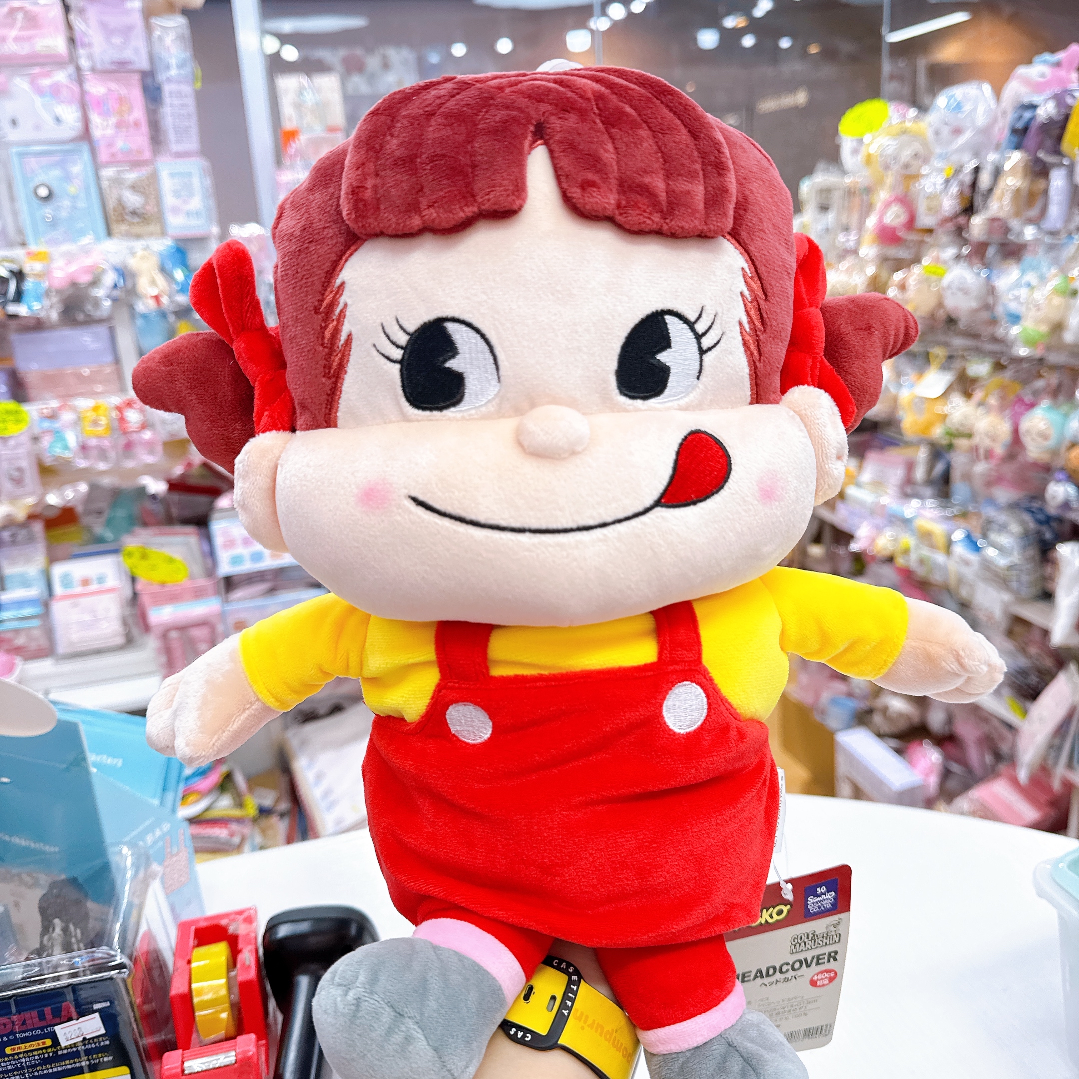 日本直送日本版牛奶妹大手偶30cm 大大隻好得意