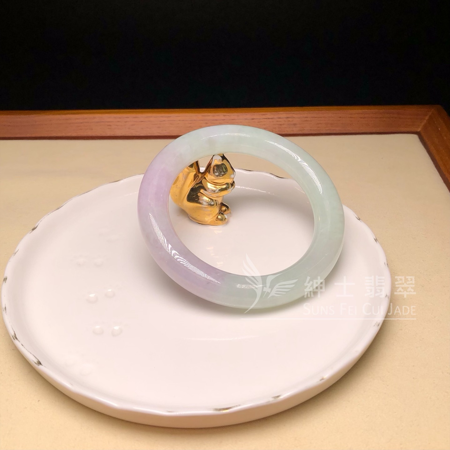 木那晴水色春彩圓鐲56mm