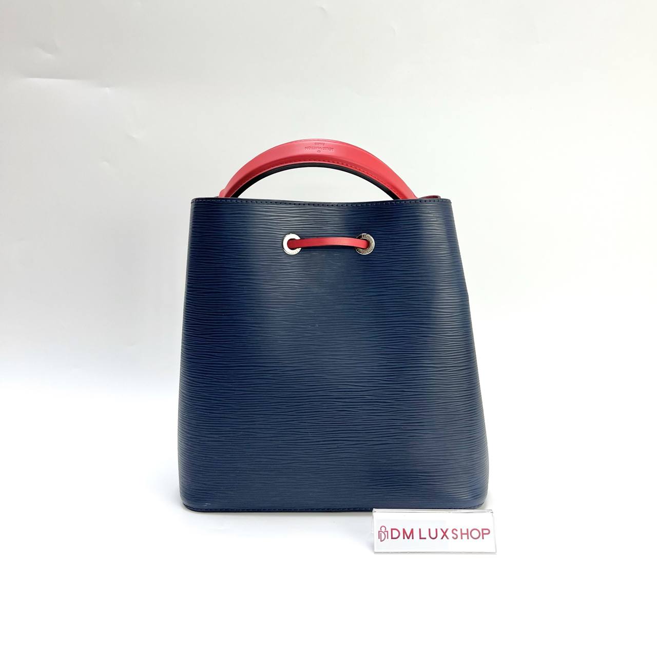 LV Blue Epi Leather Neo Noe MM SHW