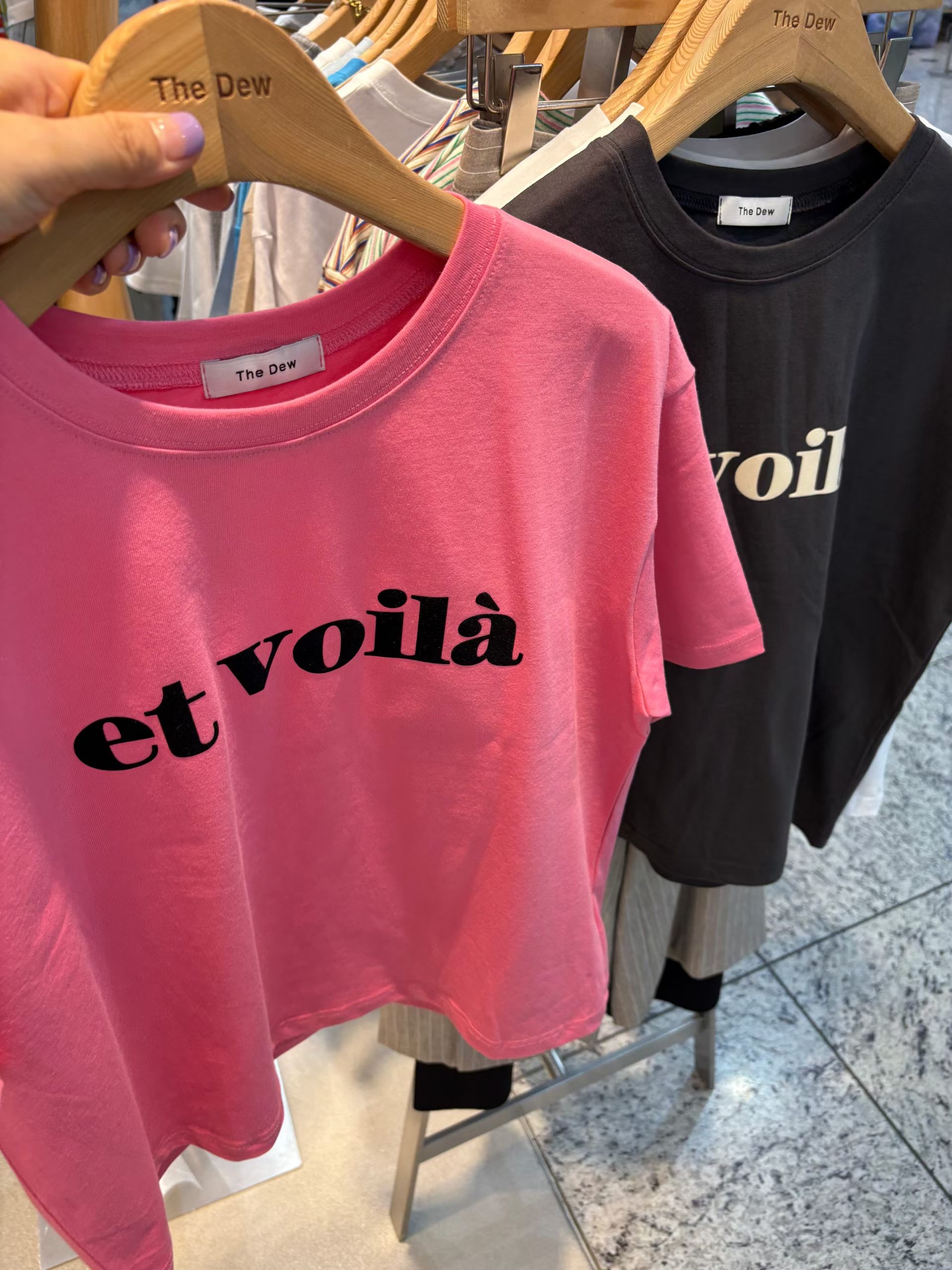 靚料字母Tee 