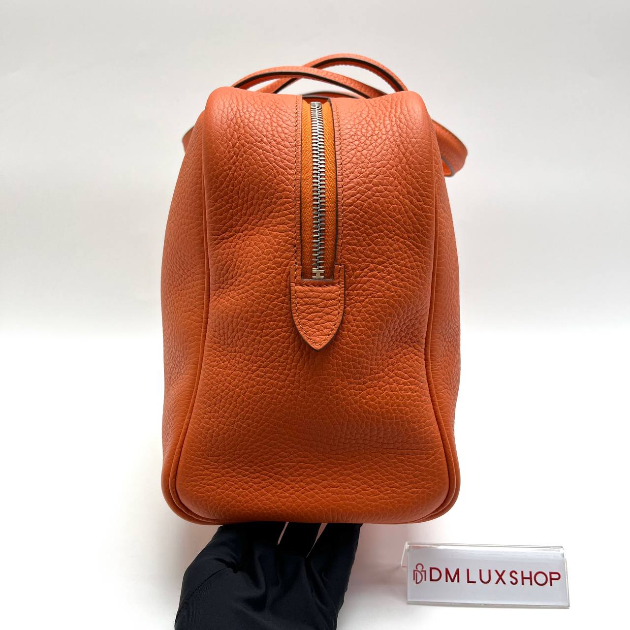Hermes Victoria II 35 Bag Orange PHW (Stamp Square R)