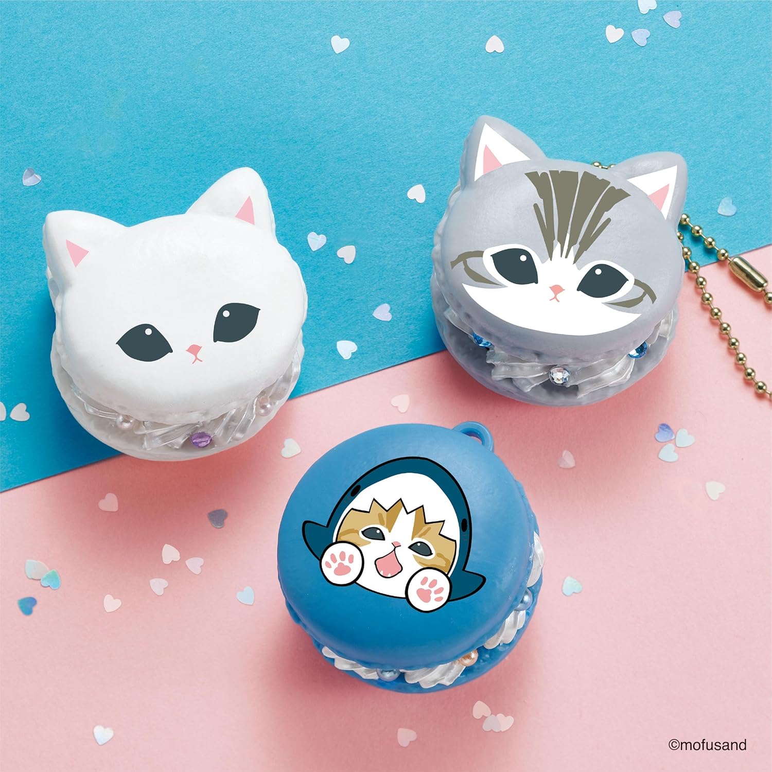 EPOCH Whipple Mofusand DIY甜品飾品套裝 兒童手作玩具 馬卡龍DIY製作 女童創意玩具8歲以上 Vbuy