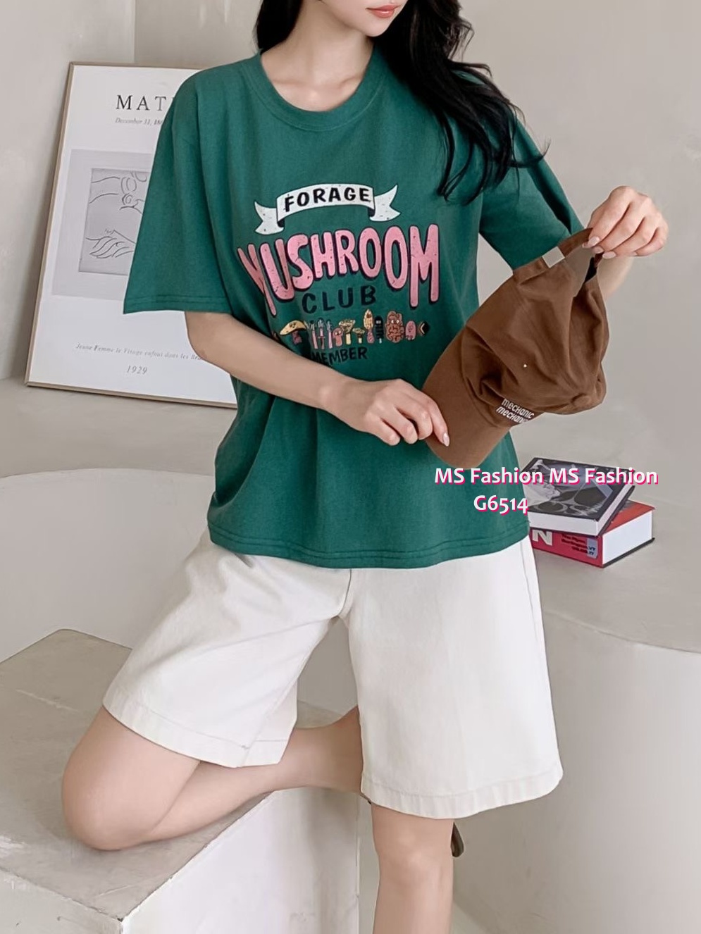 G6514 靚print tee