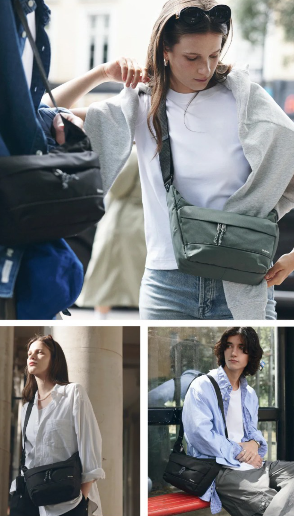Branden 防盜旅行斜揹袋│ Safe Cross Body Bag