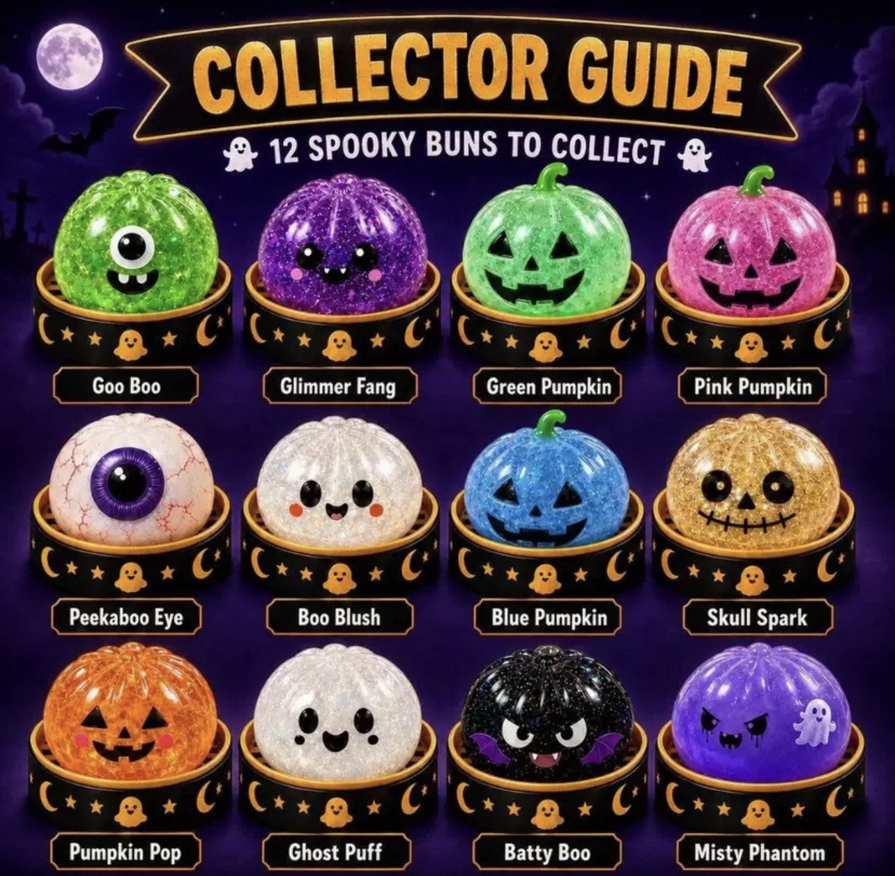 【2026 Halloween】 Halloween Squishy 萬聖節捏捏樂