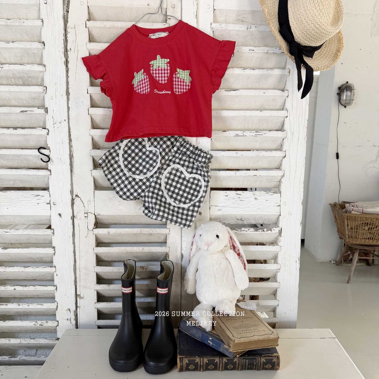 Checkered Heart Pants