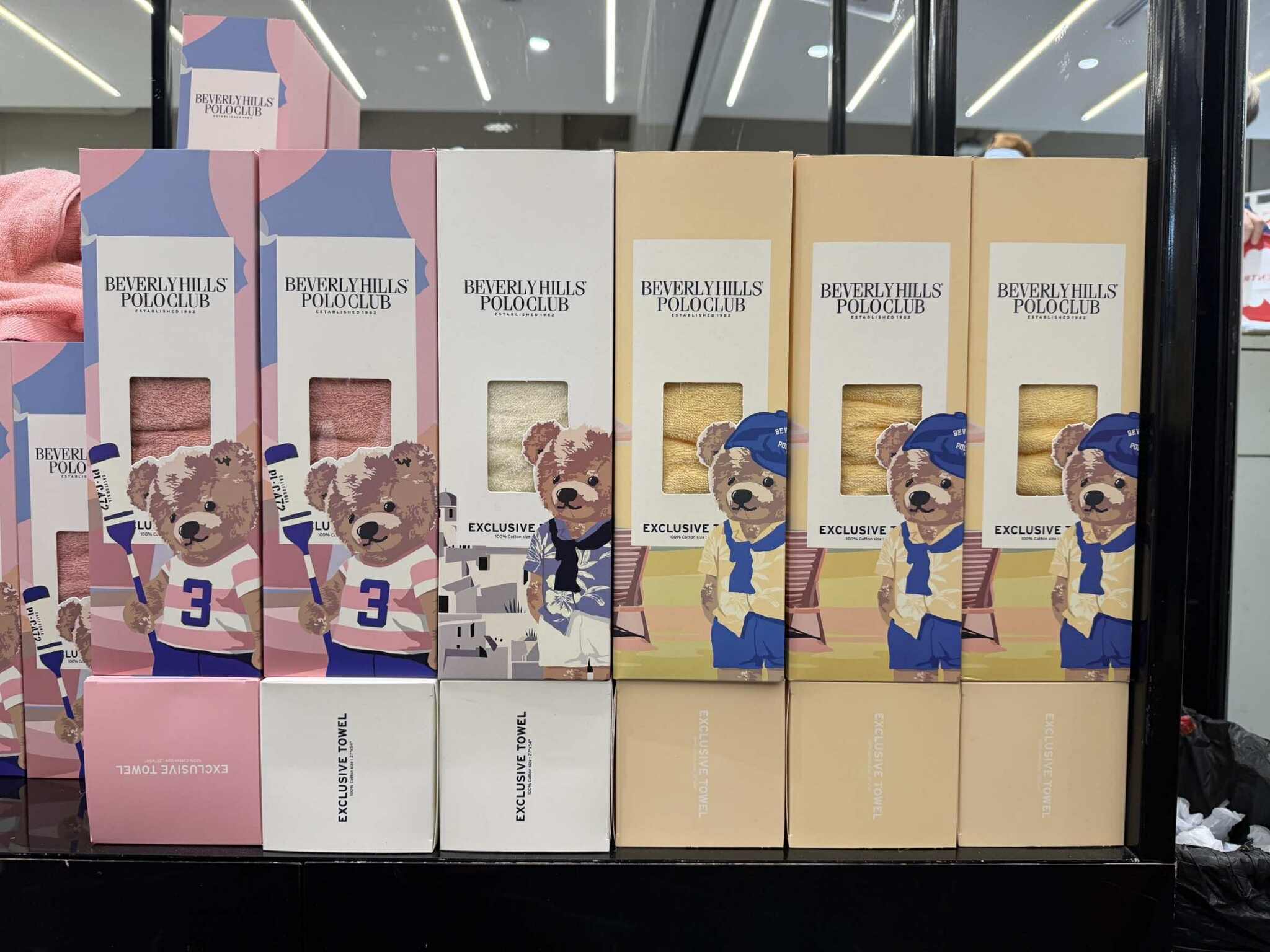 DSF01 小熊正品POLO 毛巾