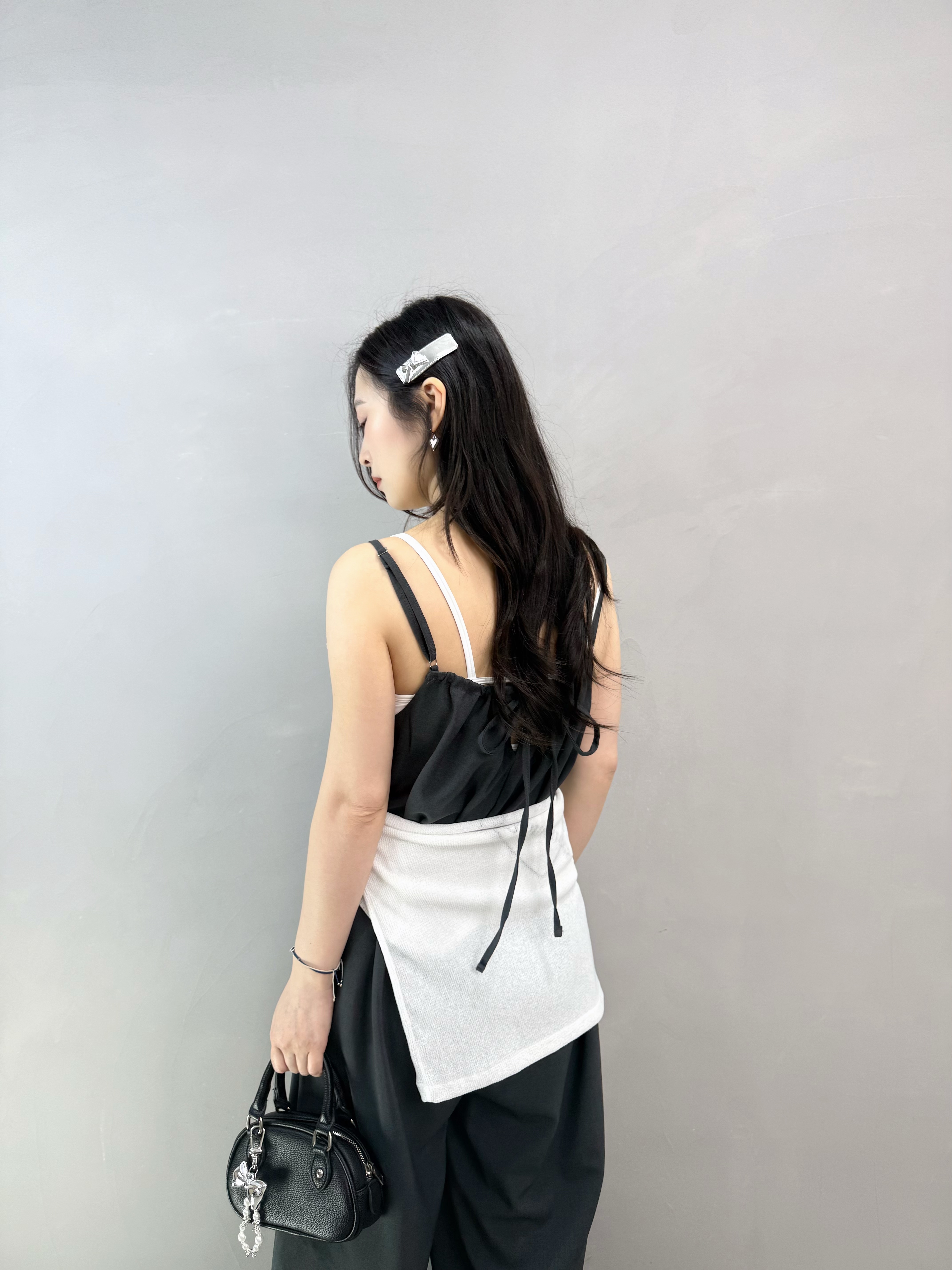 N68 吊帶V領Jumpsuit 