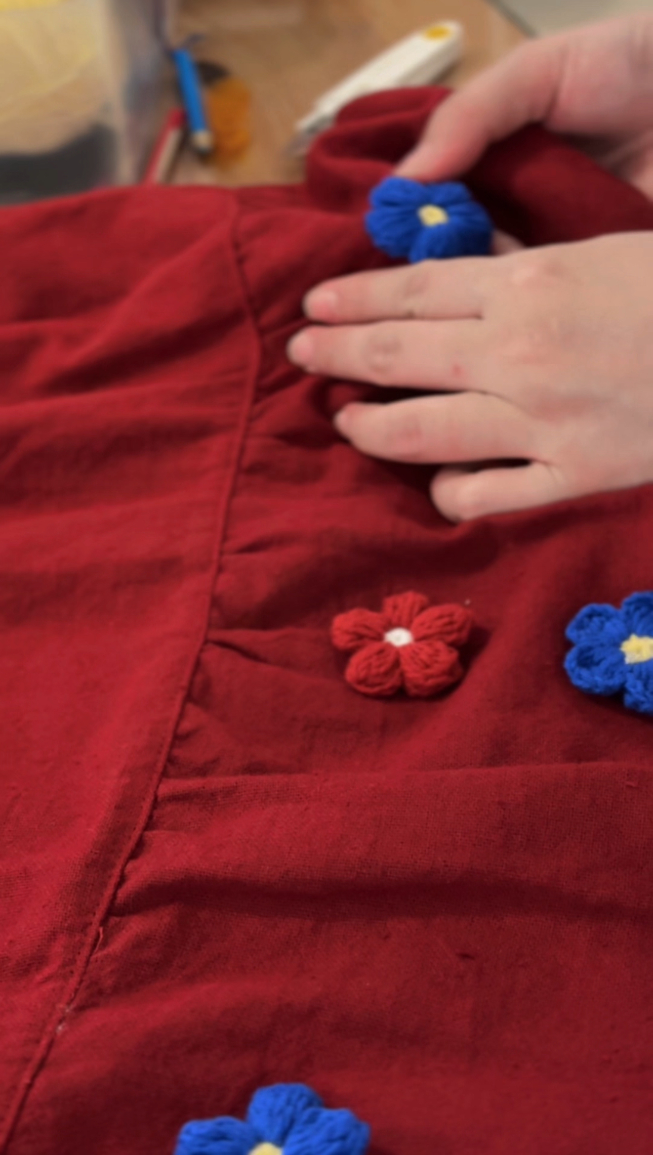 【限量定制款】 花落衣角棉麻连身裙