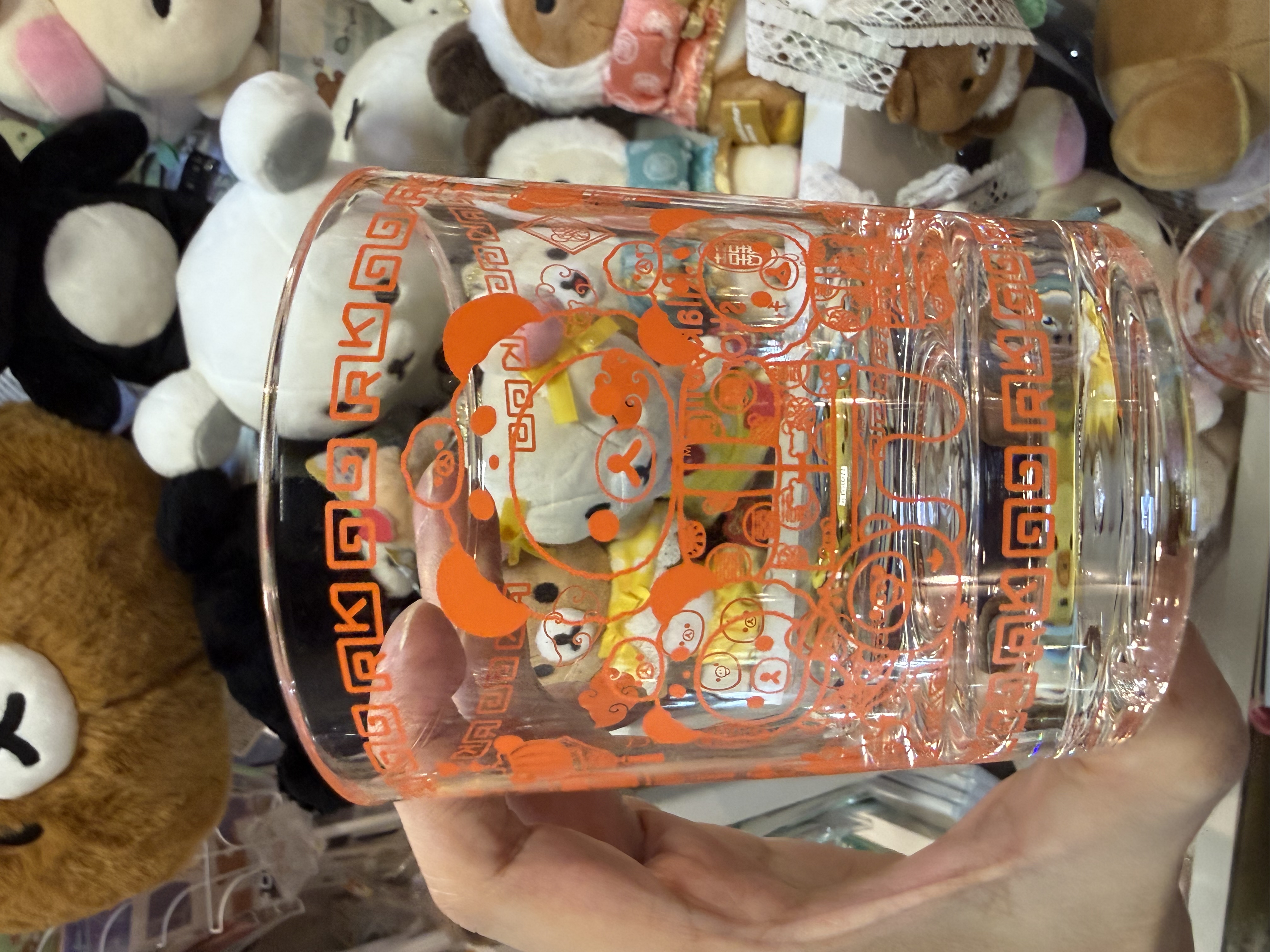 《現貨》全新日本Rilakkuma神戶/橫濱專店限定中華造型日本製膠杯