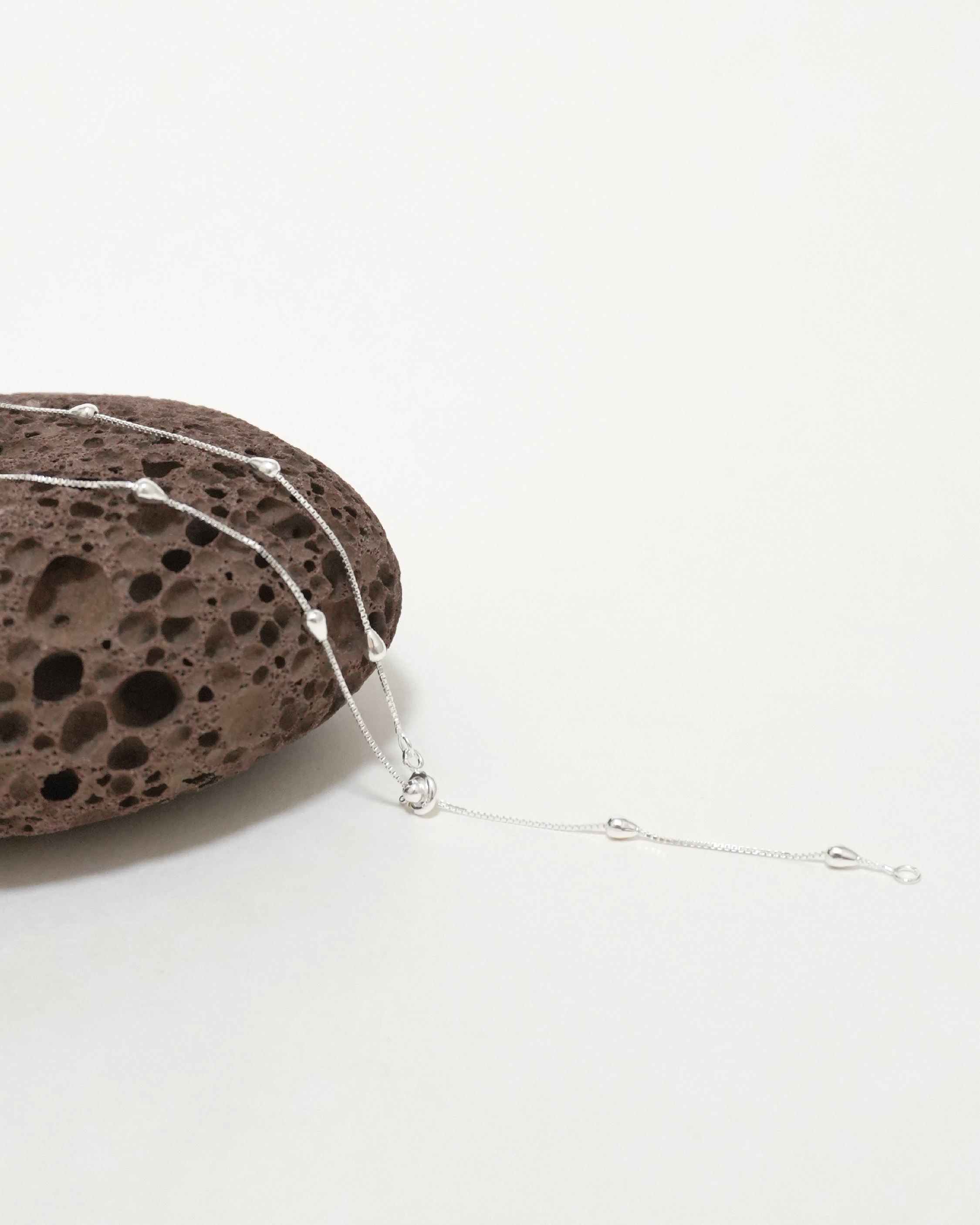 Gentle Ripples Drop Necklace