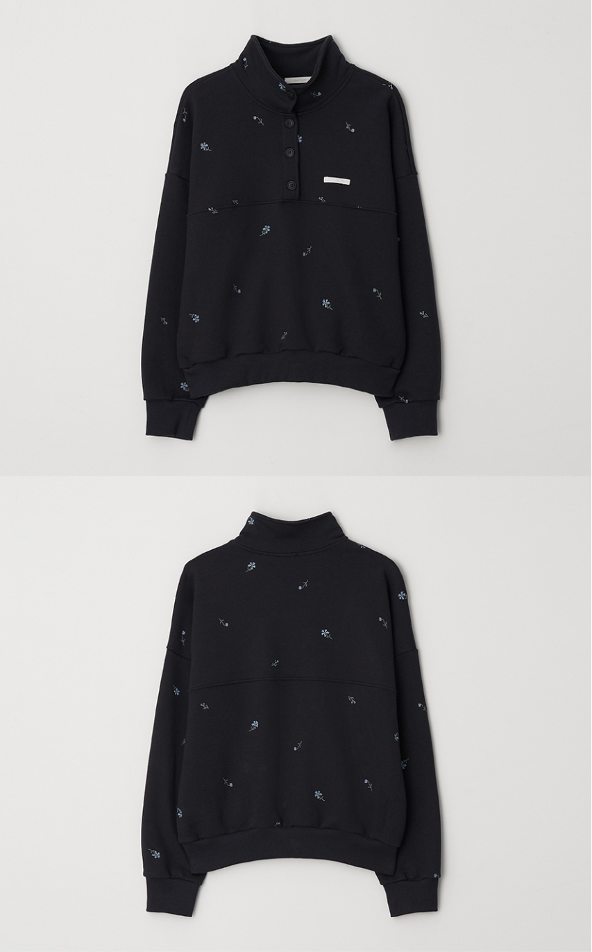 (預購 2月中發貨) Ourhope 刺繡鈕扣衛衣