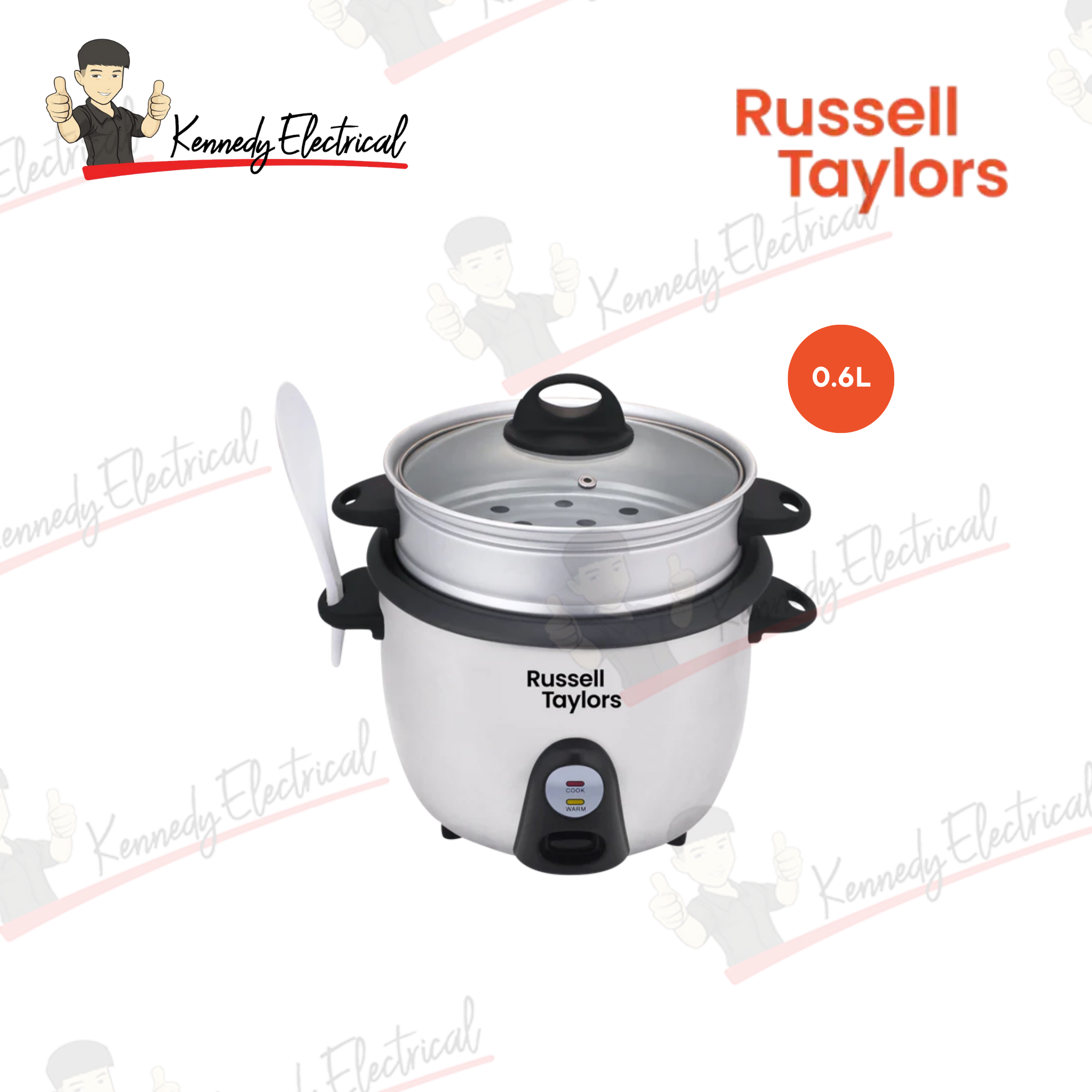 Russell Taylors 0.6L Mini Rice Cooker (RC2)