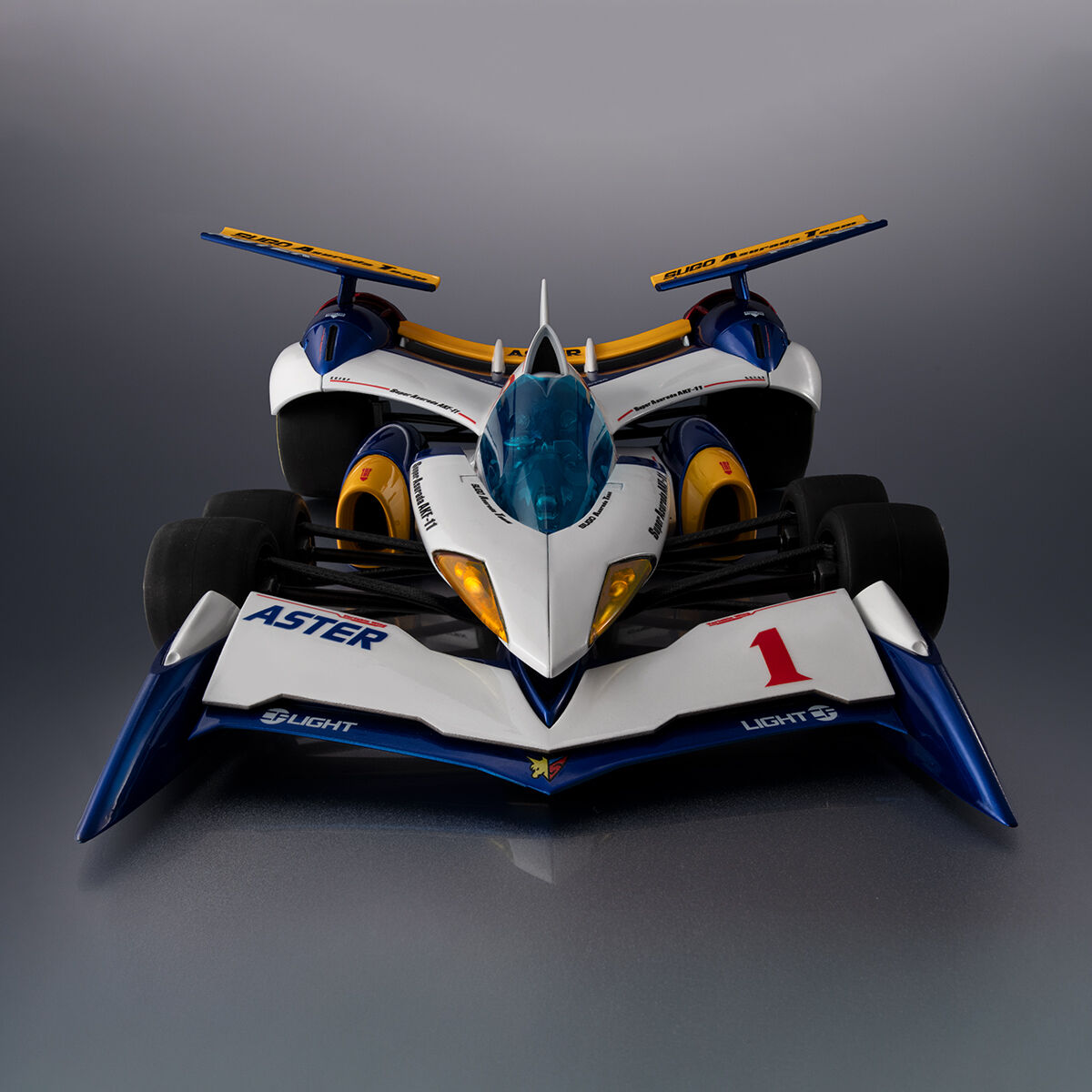 (預訂訂金 $1000) (總價 $2419) (魂限) MegaHouse Variable Action Hi-SPEC 新世紀GPX Cyber Formula 11 Super Asurada AKF-11 ~35th Anniversary Color Edition~ 高智能方程式 超級雷神 AKF-11 35週年顏色版 (連特典) (行版)