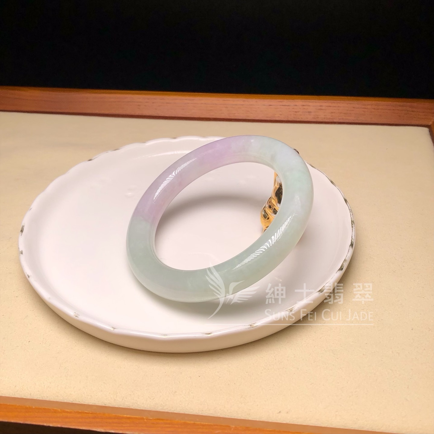 木那晴水色春彩圓鐲56mm