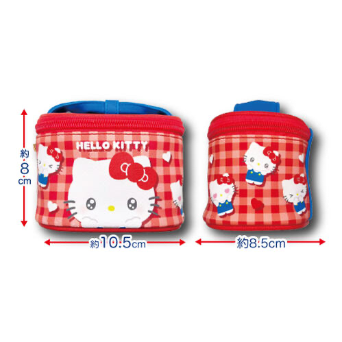 🎀【預訂】Kitty 格仔紋化妝包 R