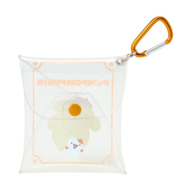 現貨｜Sanrio Pompompurin 布甸狗 日版 透明 收納袋 (18306-7)