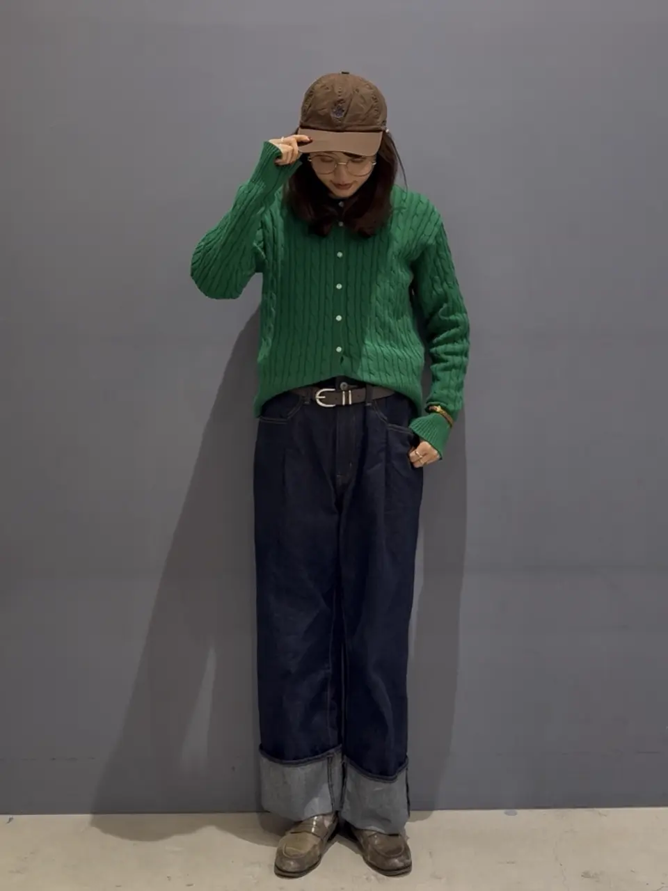 【✨️日本pre-order羅紋短版針織外套✨️】【共4色】海軍藍、綠色、紅色、藍色