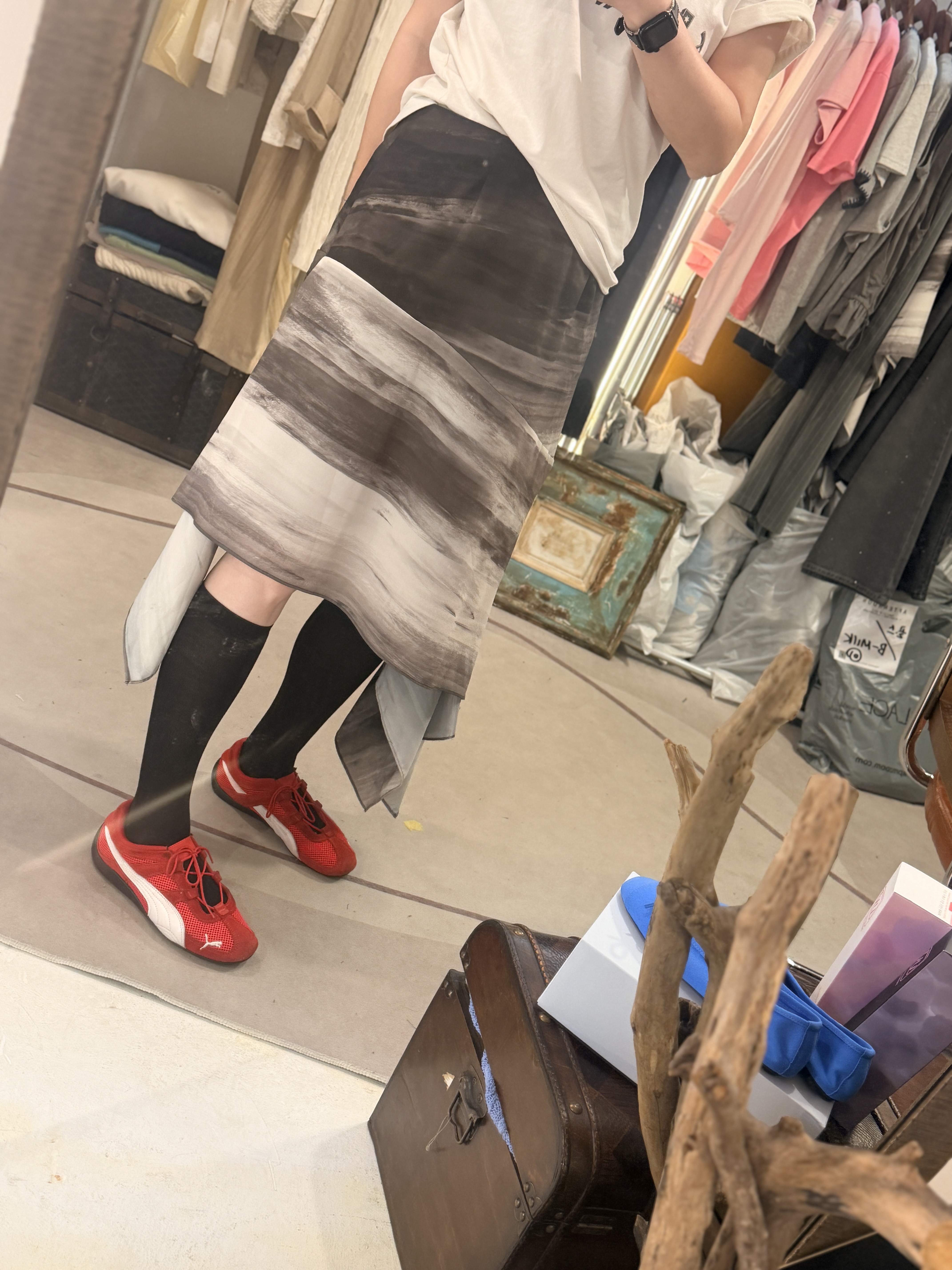 Ink skirt