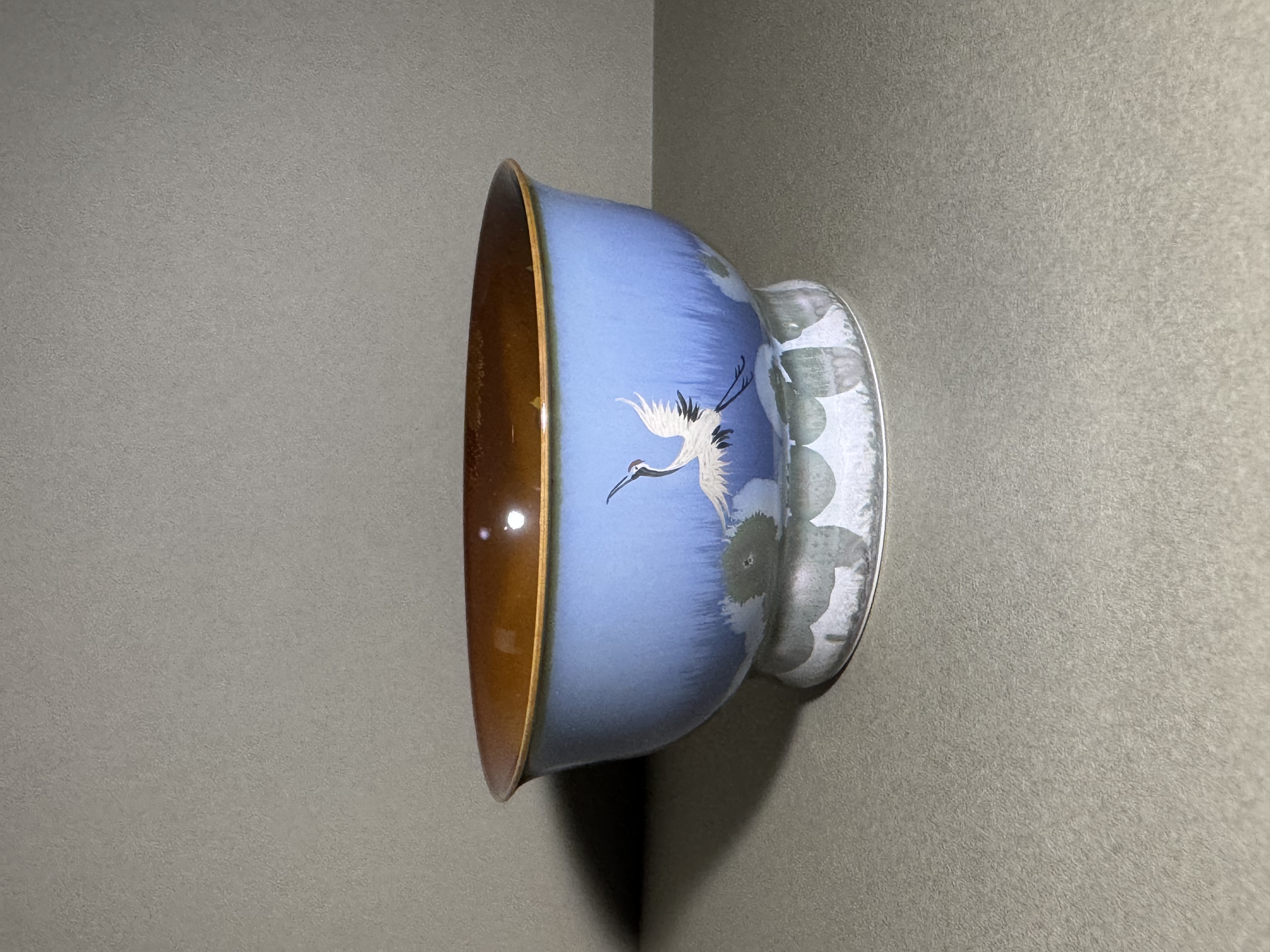景德鎮陶瓷｜木首釉品茗杯（高腳寬口型）