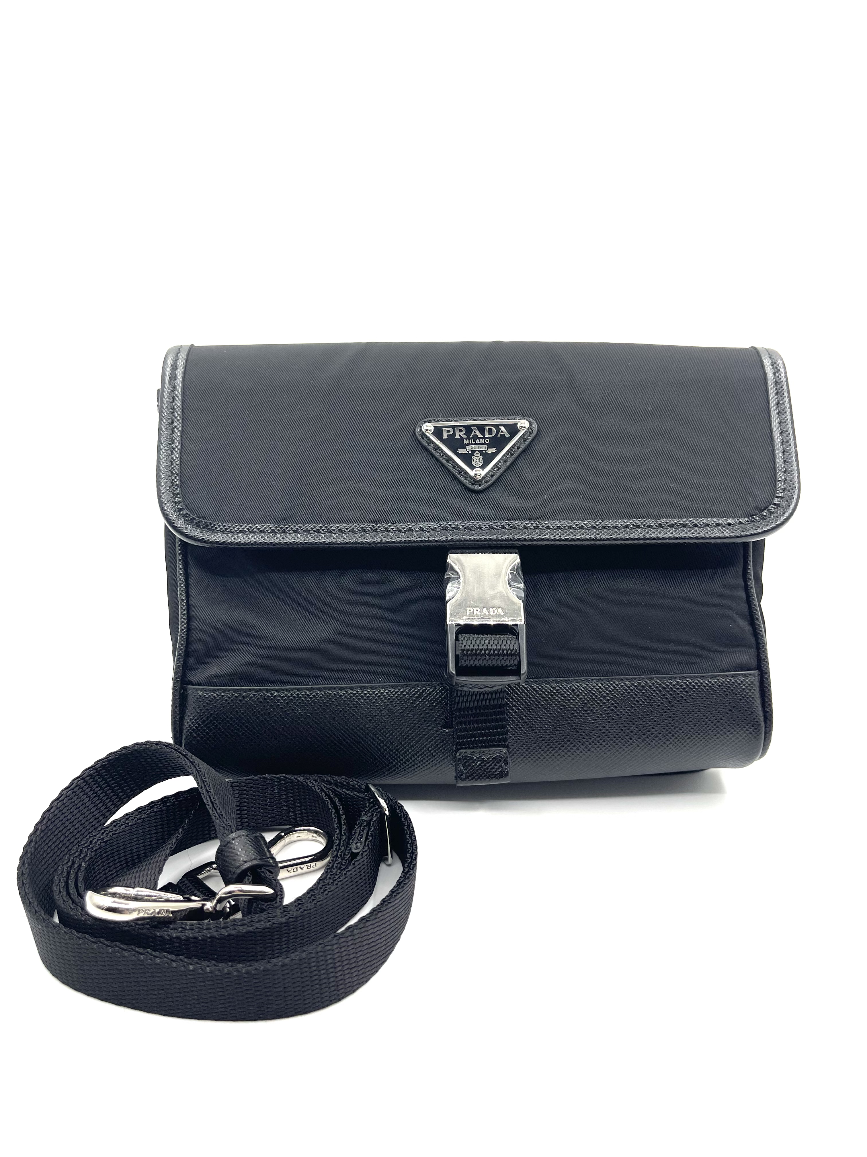 Pre-Owned PRADA Nylon Saffiano