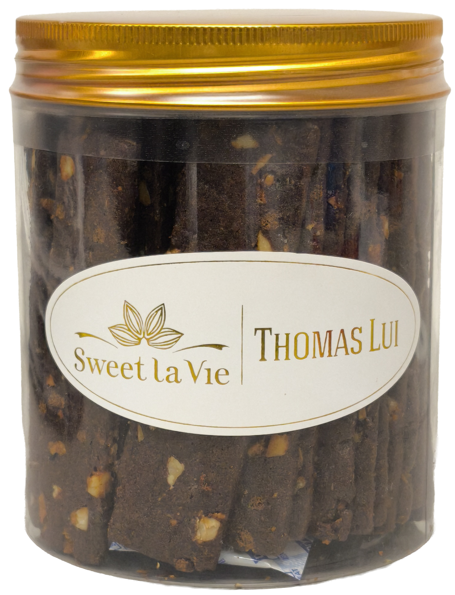 foodtalk 限量 <🎉 Sweet la Vie x Thomas Lui> 🌟 Rich Chocolate Nuts Cookies 朱古力果仁曲奇 (365g)